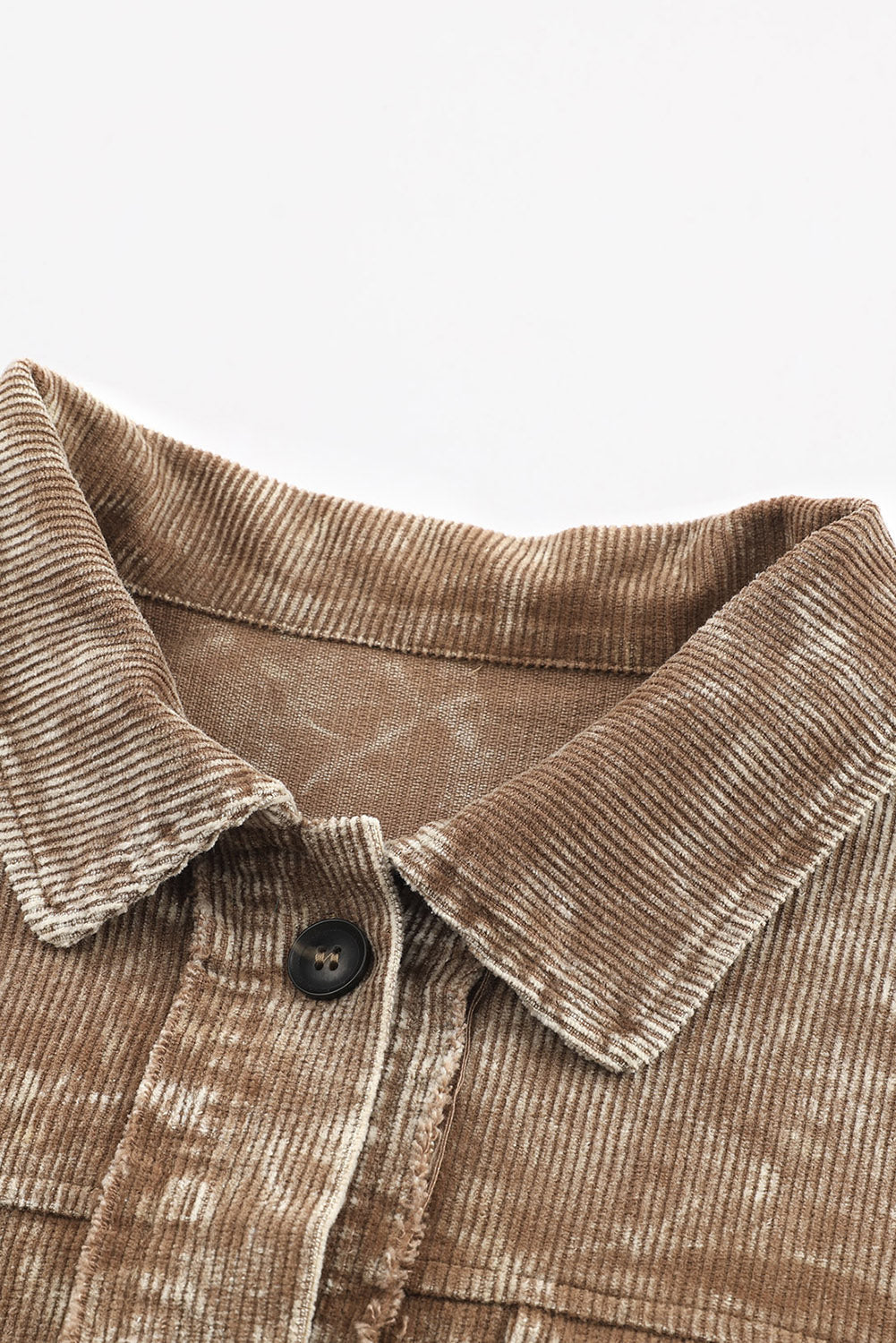Women's Mineral-Washed Oversized Shacket
