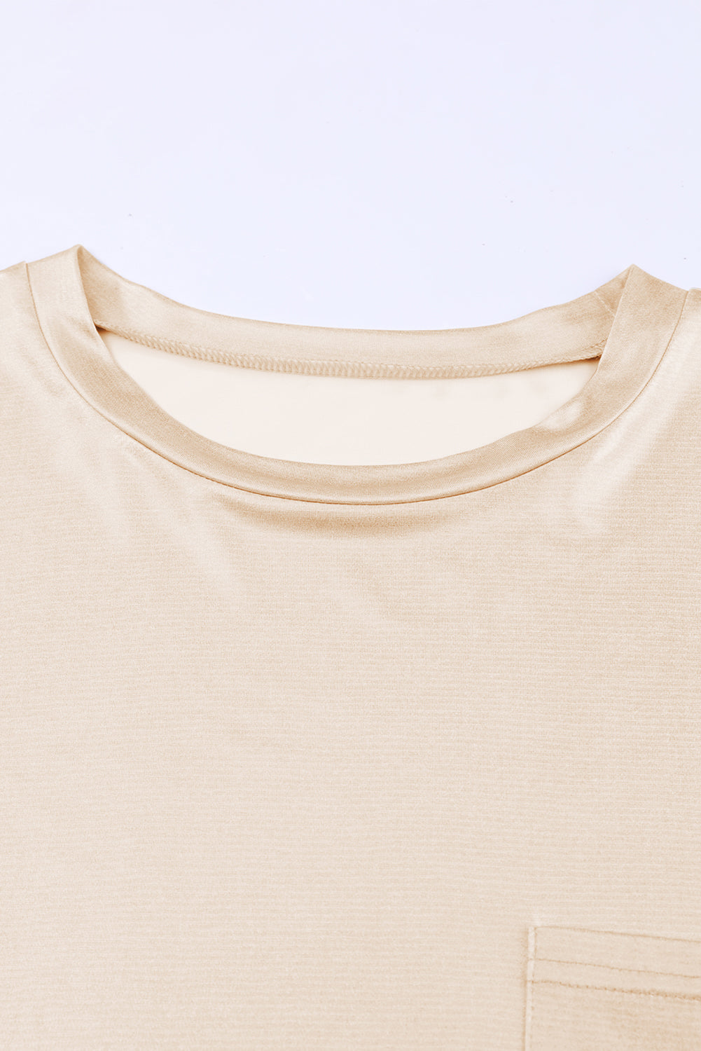 Women's T Shirt Featuring Relaxed Fit Chest Pocket