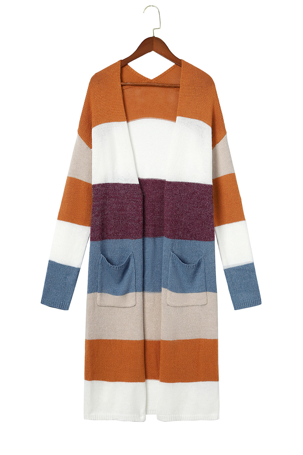 Women's Open Front Long Knit Cardigan