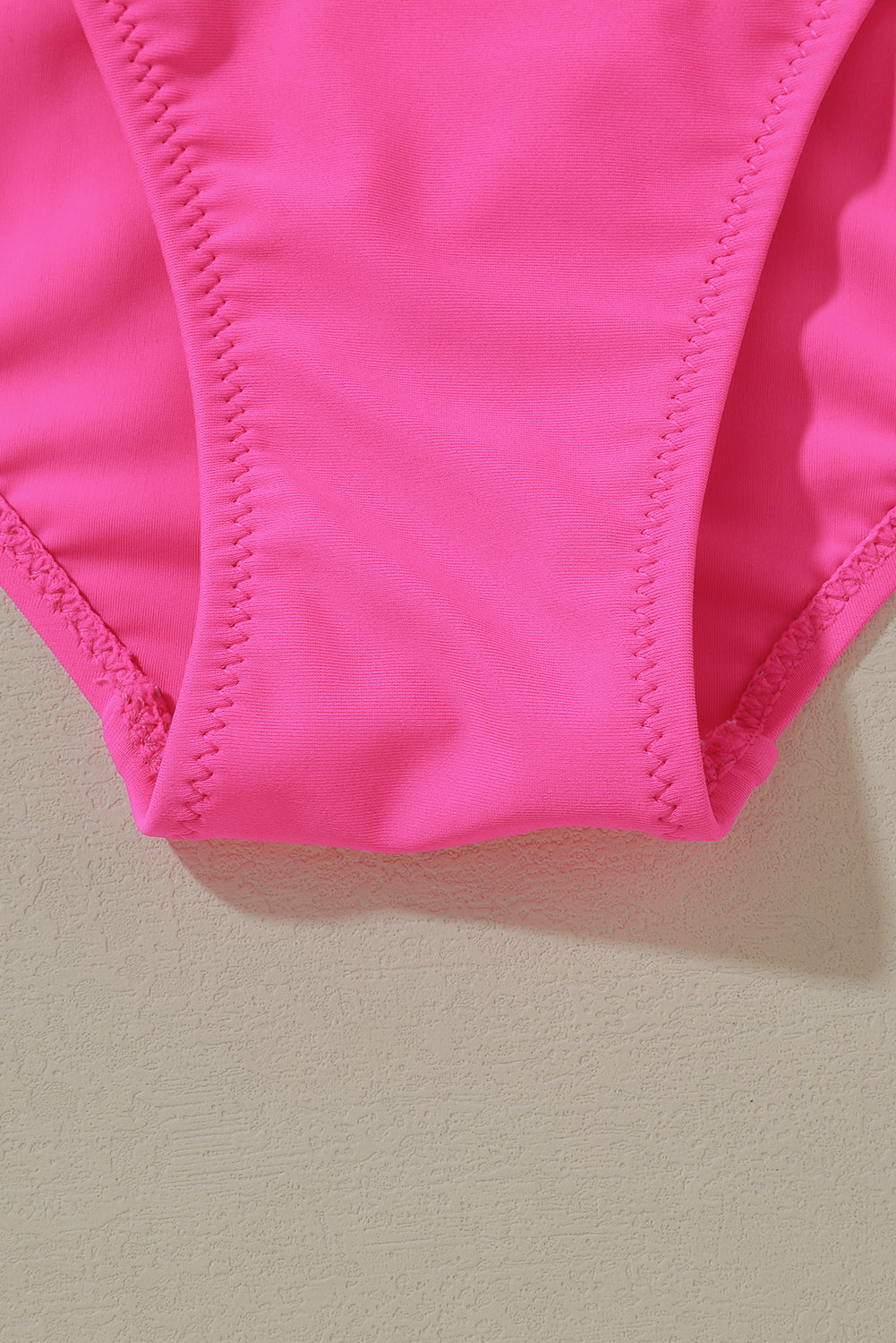 Women's Monokini Featuring Crossover Open-Back Ruched