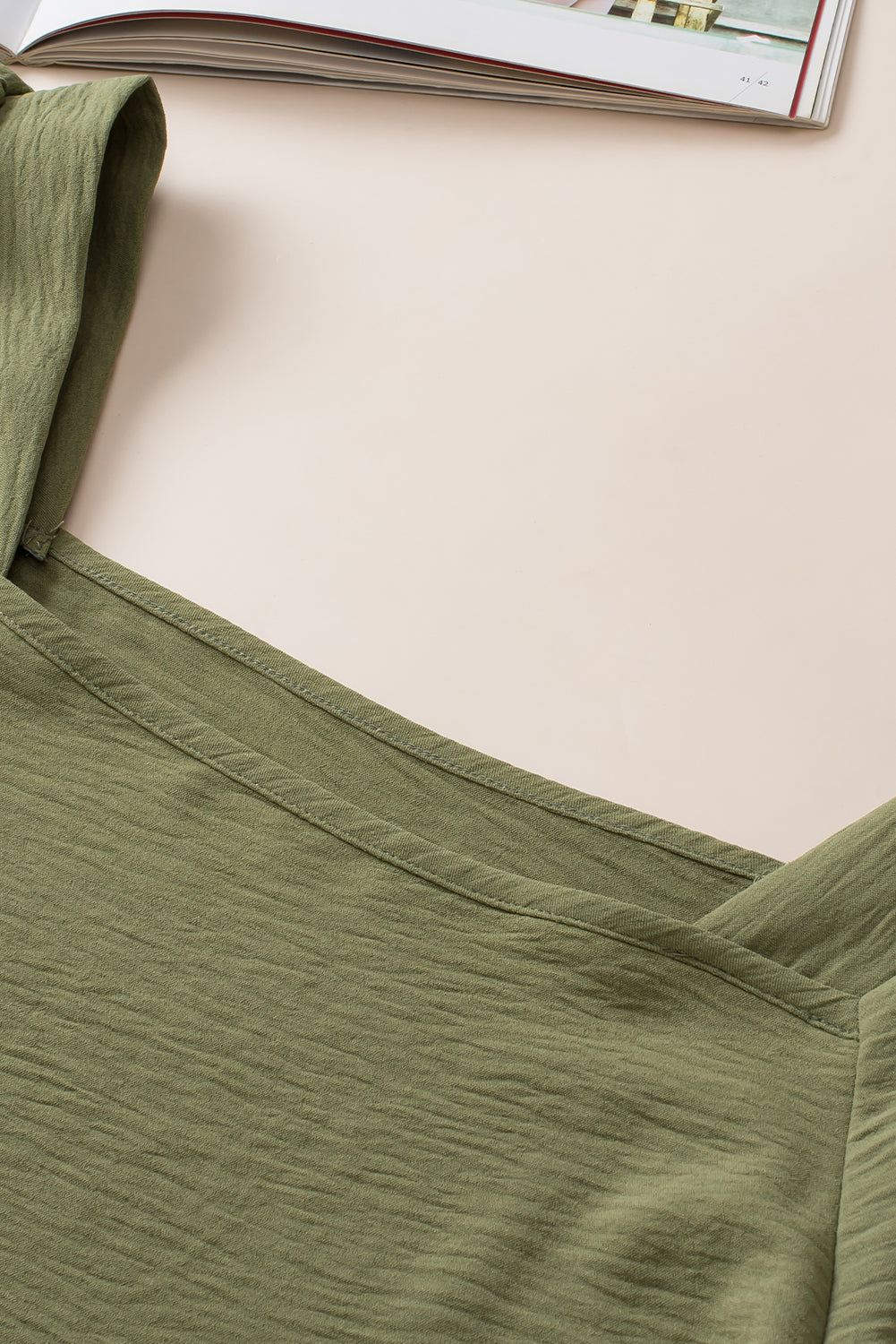 Women's Babydoll Top with Solid Plus