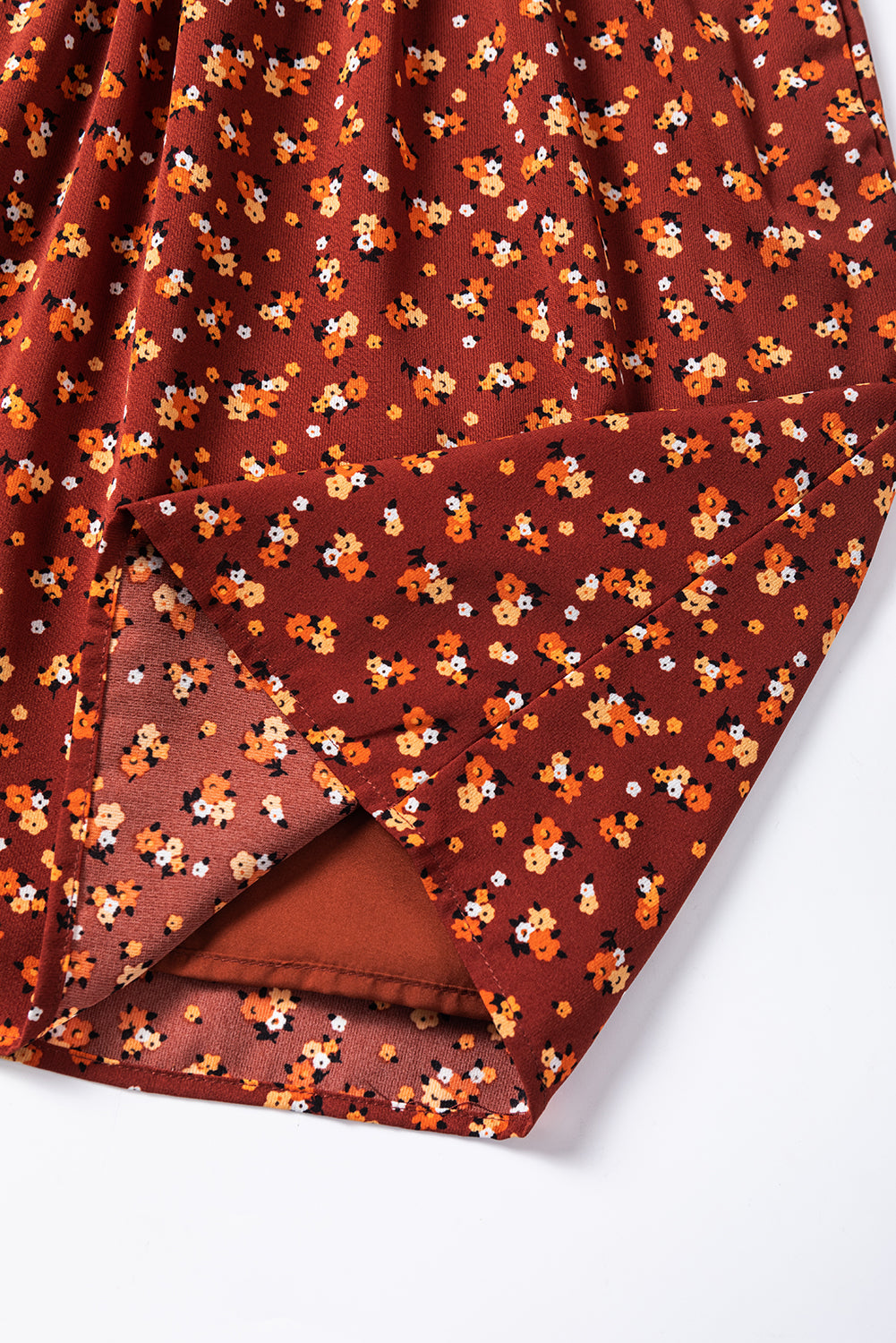 Women's Dresses Featuring Floral-Print Shirred Bodice Mini