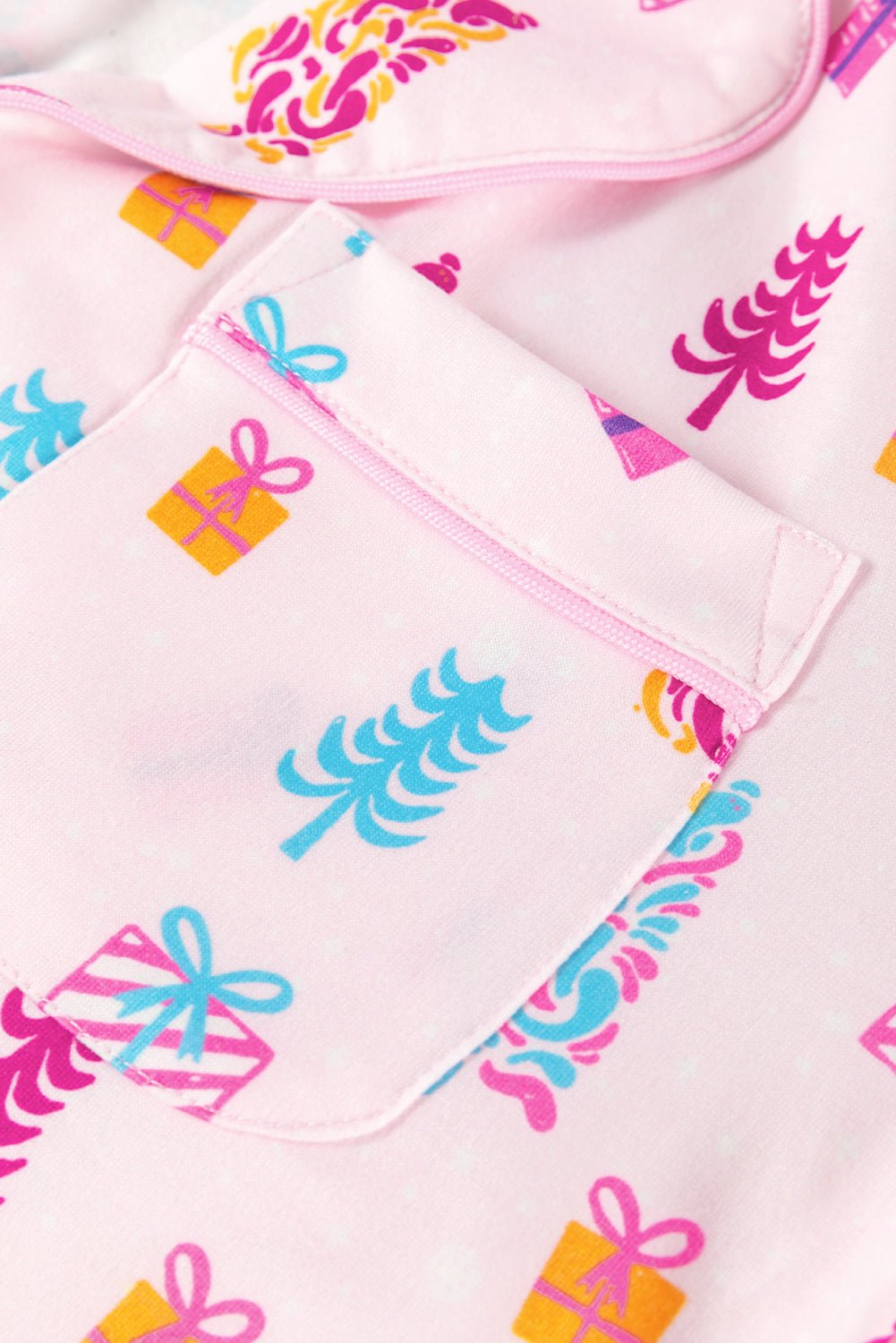 Twinkle Tree Christmas Tree Print Shirt Sleep Dress