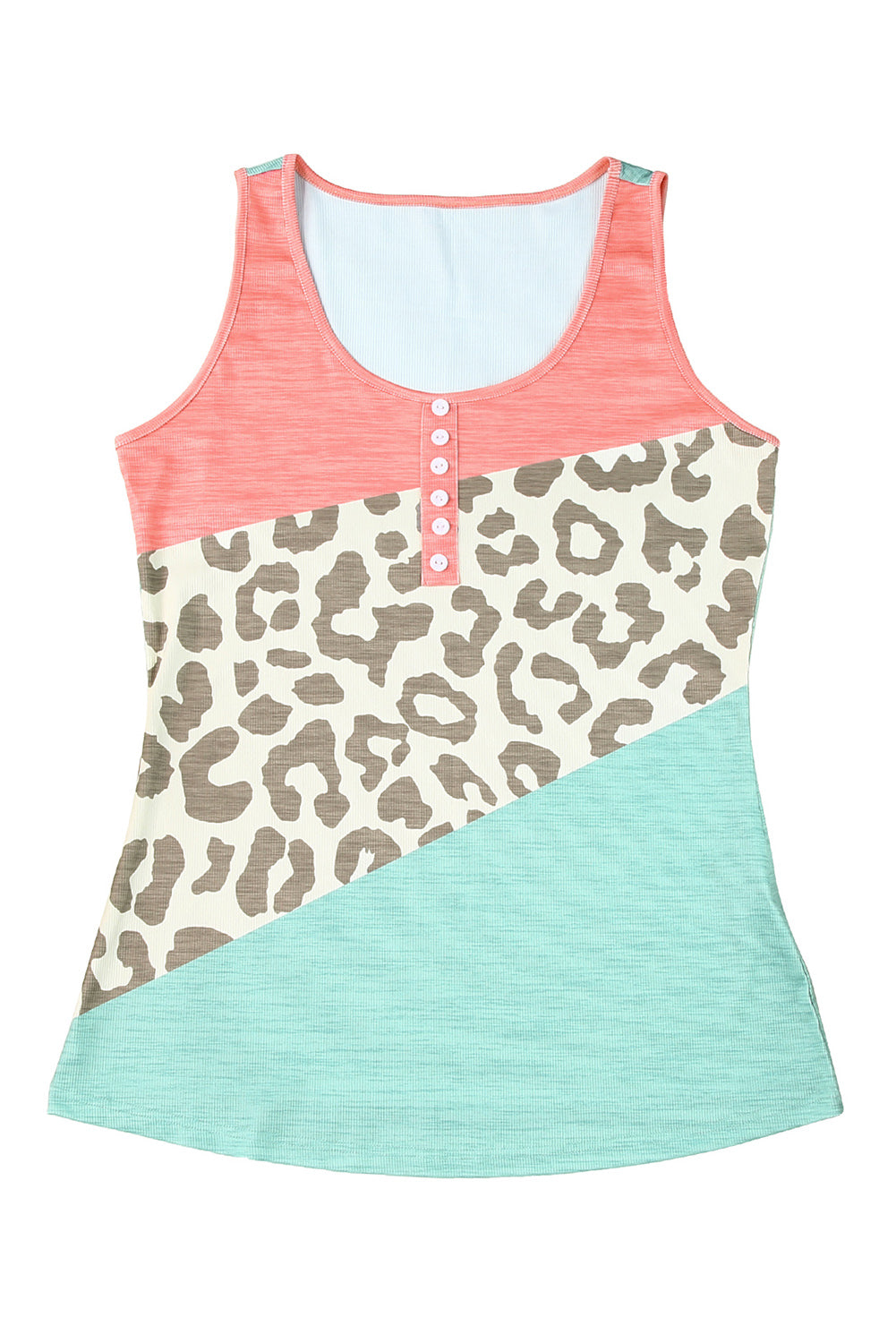 Women's Tank Top Featuring Button Everyday