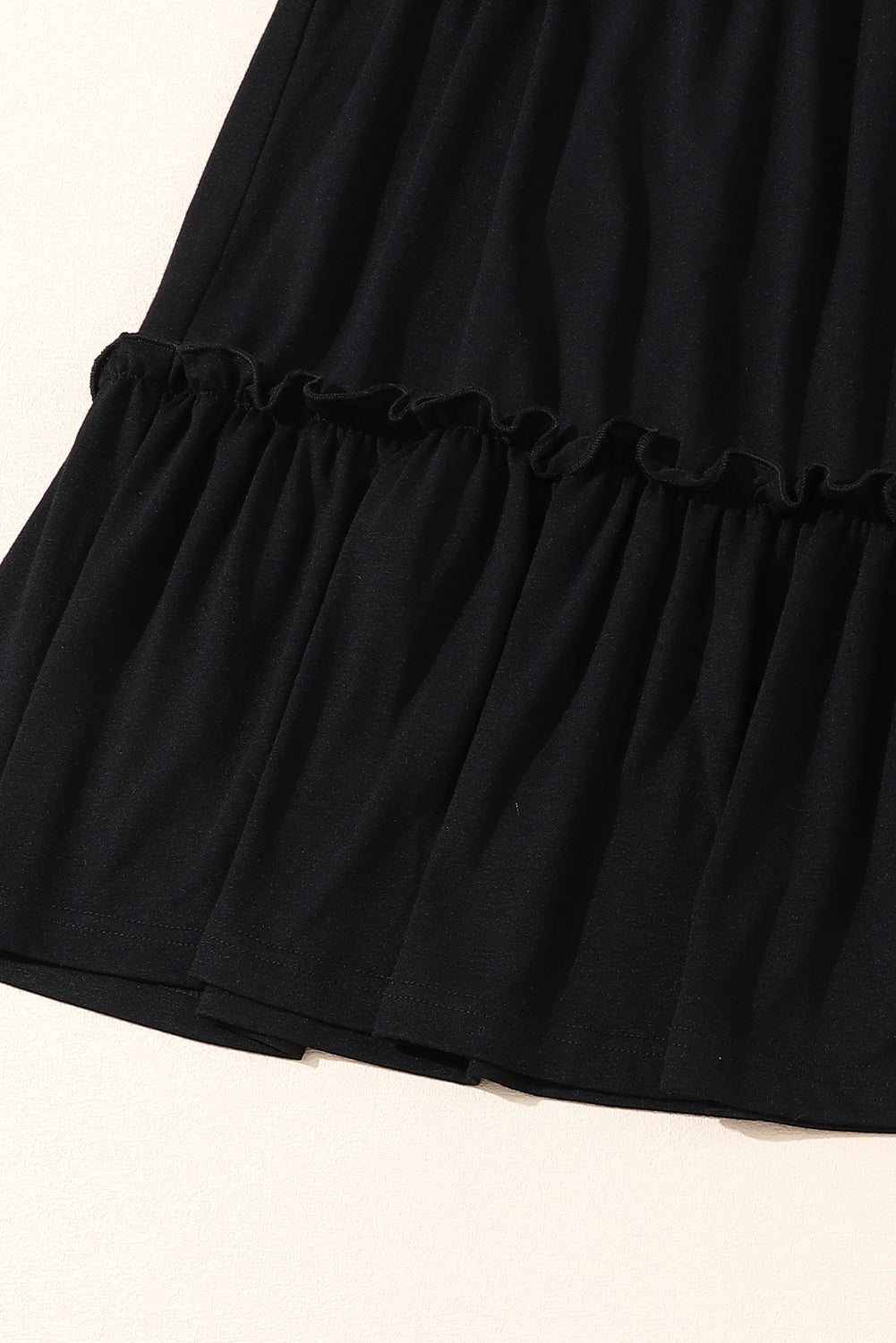 Women's Dress Featuring Striped Layered Plus Size