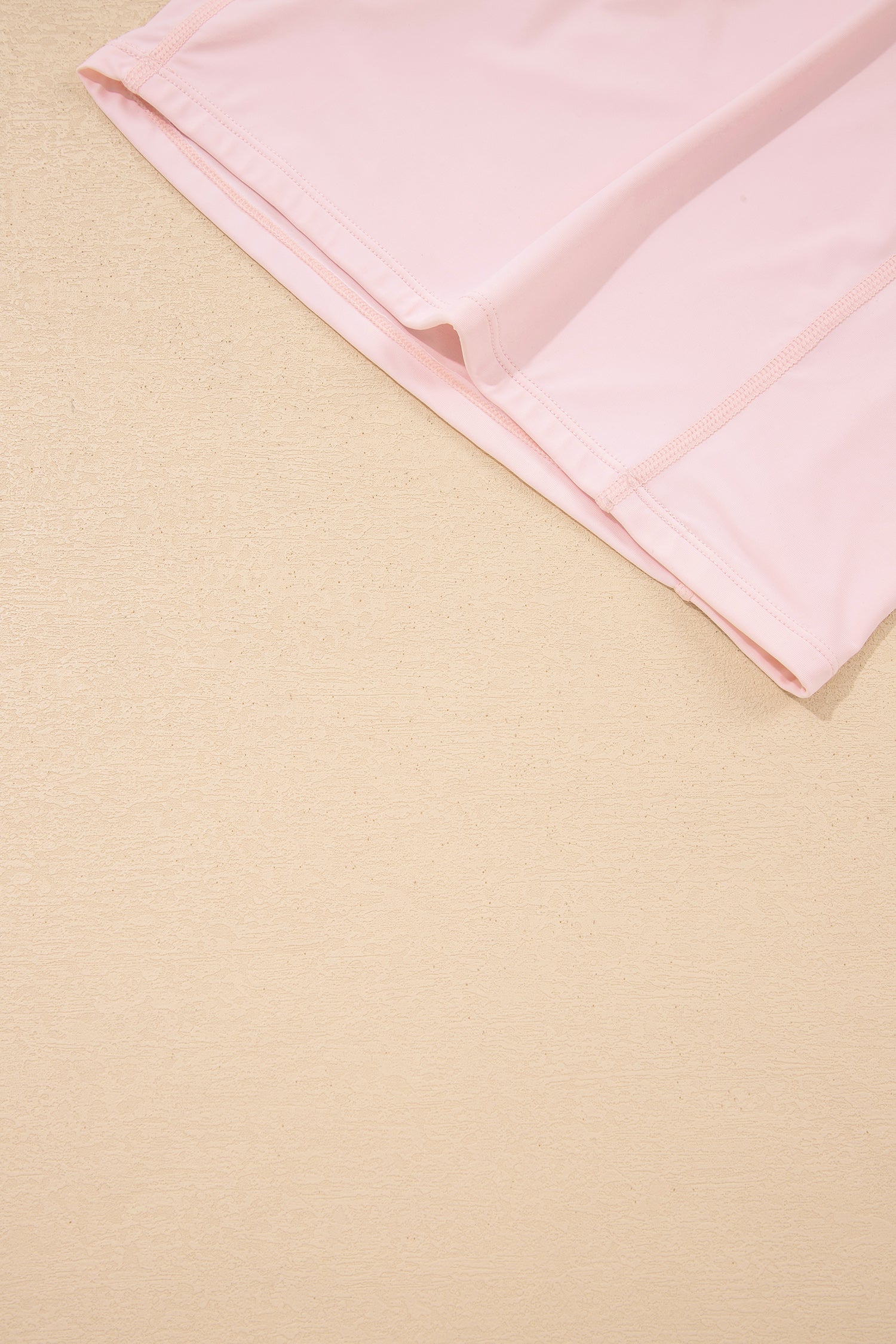 Plus Shorts Size Build-in Sleeveless Dress With Short 2-Piece Outfit in Pink