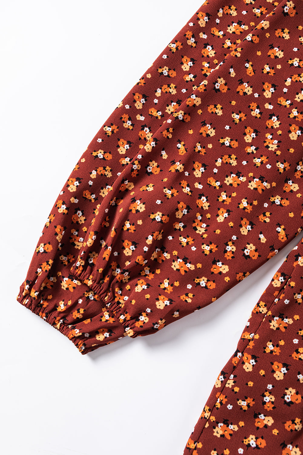 Women's Dresses Featuring Floral-Print Shirred Bodice Mini