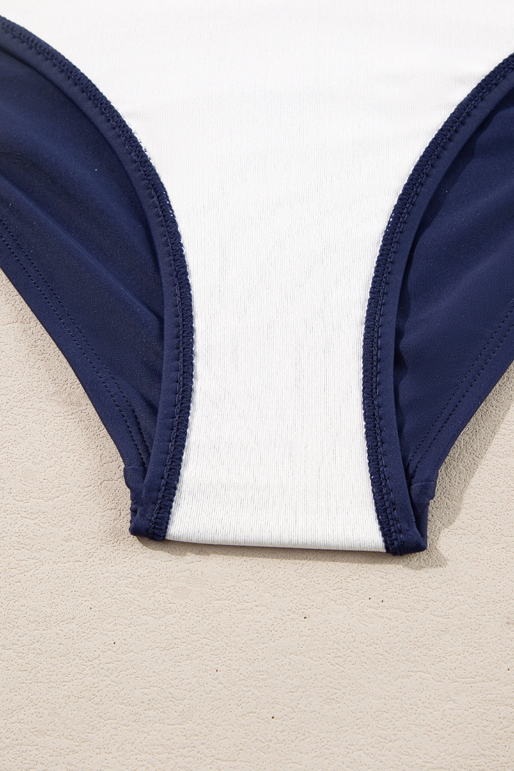 Drawstring Tummy Control Mix-and-match 2pcs Tankini Swimsuit