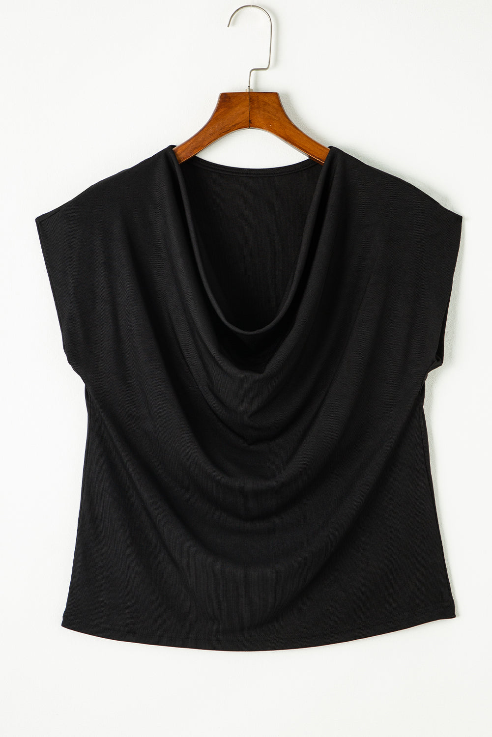 Women's Bat Sleeve Cowl Neck T Shirt