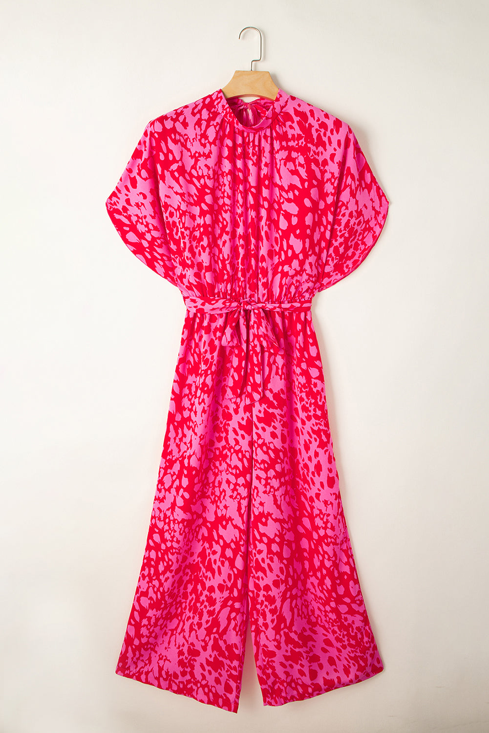 Women's Leg Jumpsuit with Wide Loose Sleeve