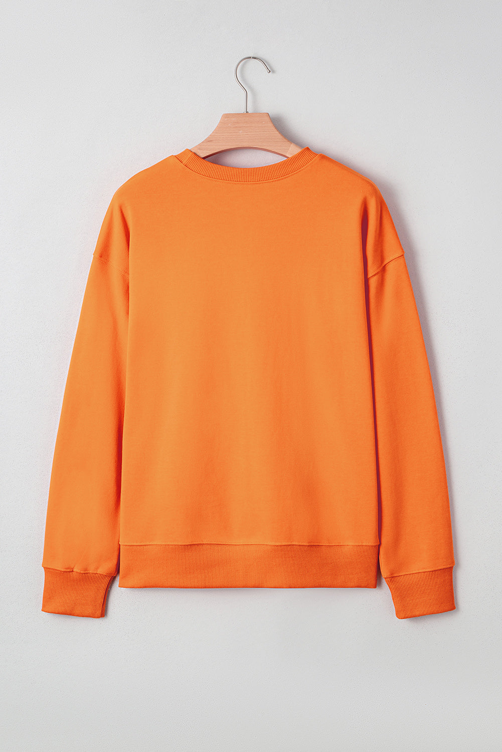 Spooky Graphic Halloween Crew-Neck Holiday Sweatshirt