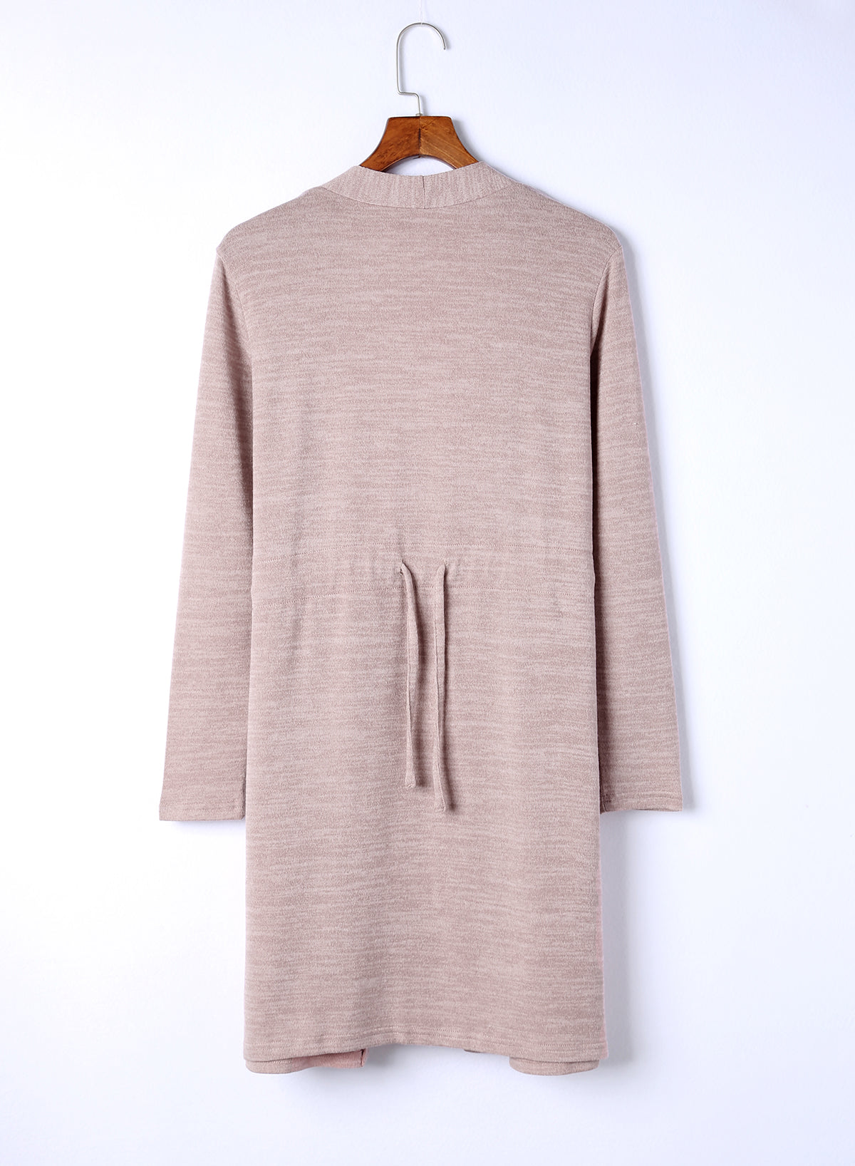 Women's Cardigan with Open Front Tunic Back