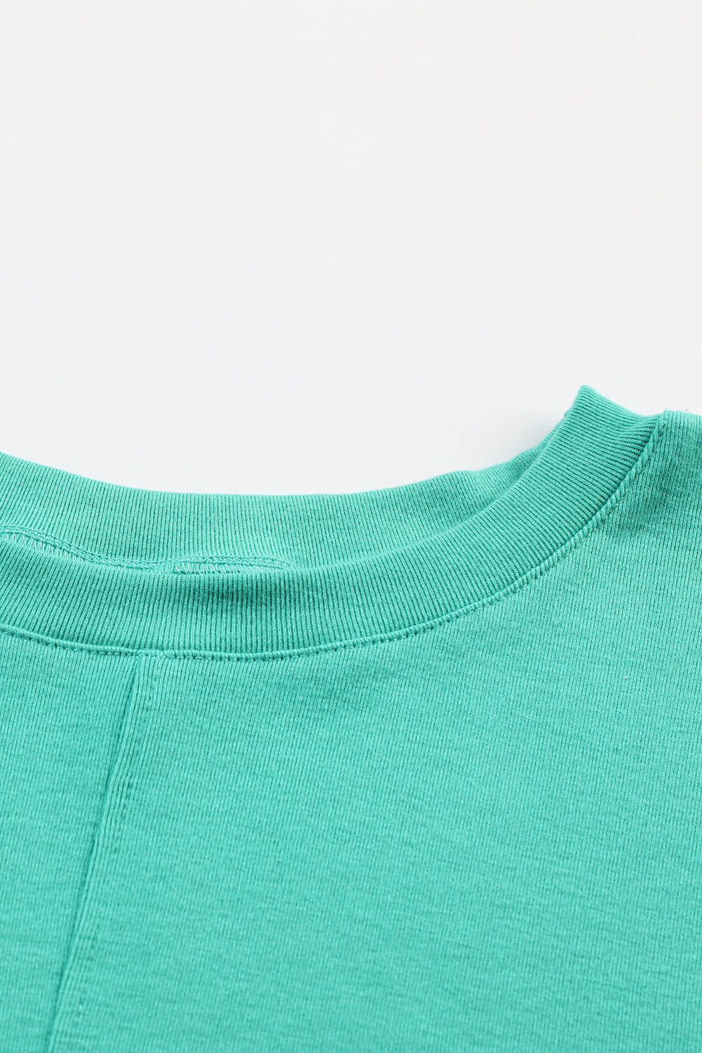 Top for Women Patchwork Long-Sleeve