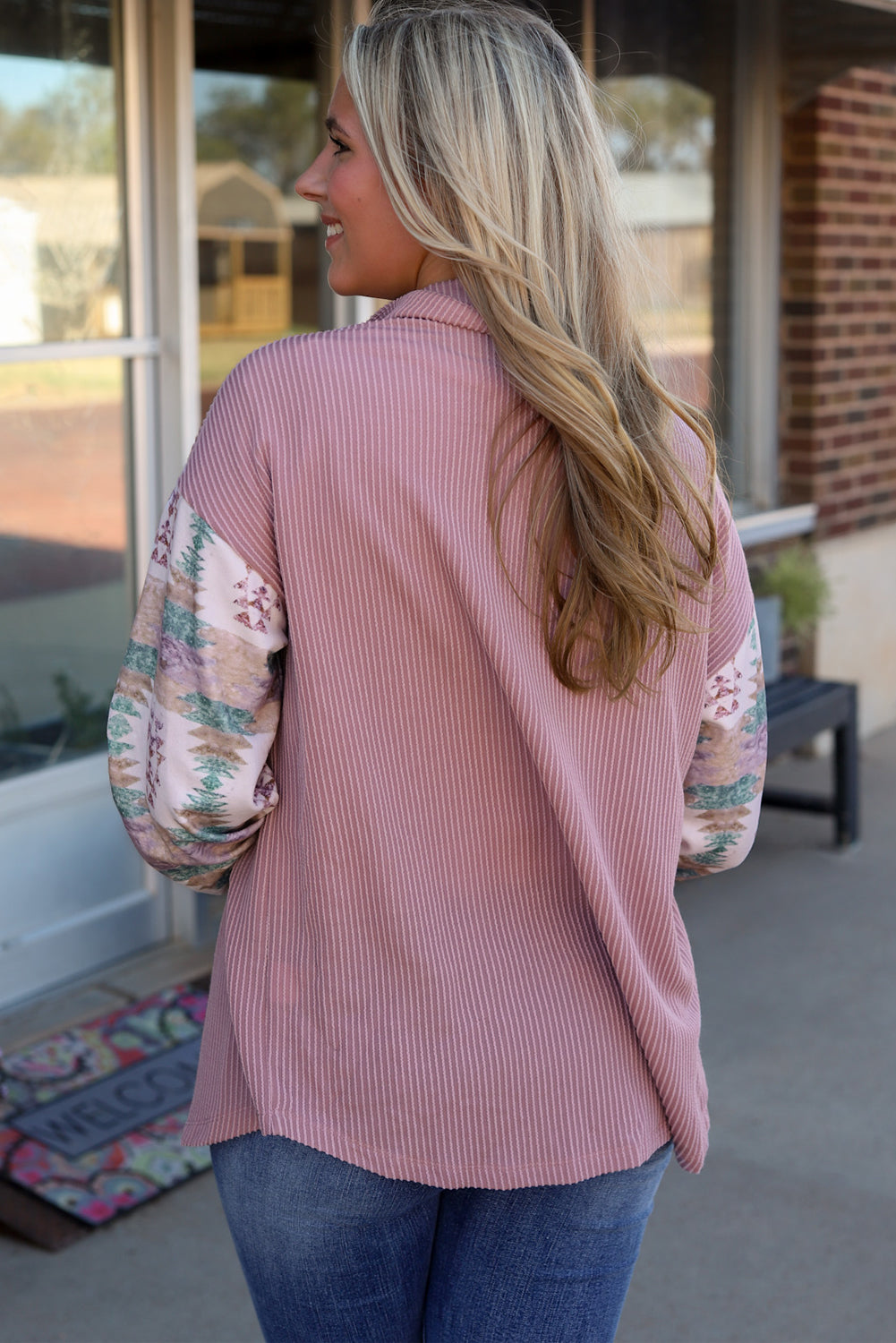 Women's Toltec Cord Contrast Shacket
