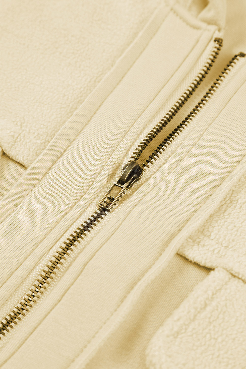 Women's Flap Pocket Hood Zip Up Jacket