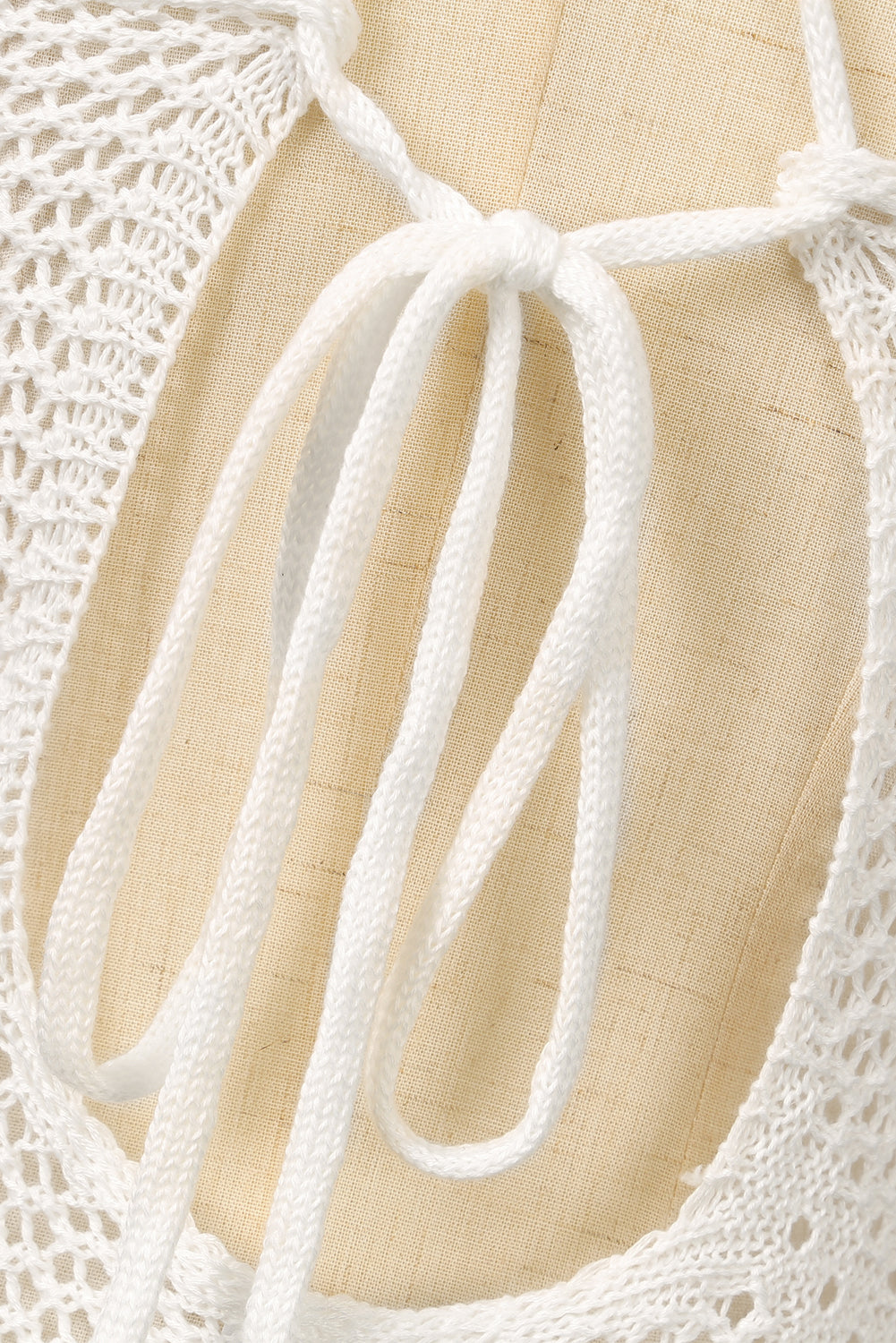 Women's Dress Featuring Beach Hollow Tassel-Detail