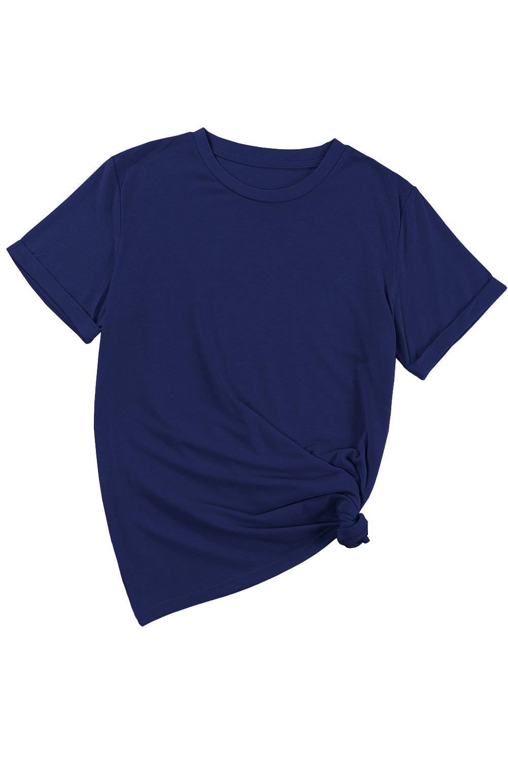 Women's Everyday Plain Crew Neck Tee