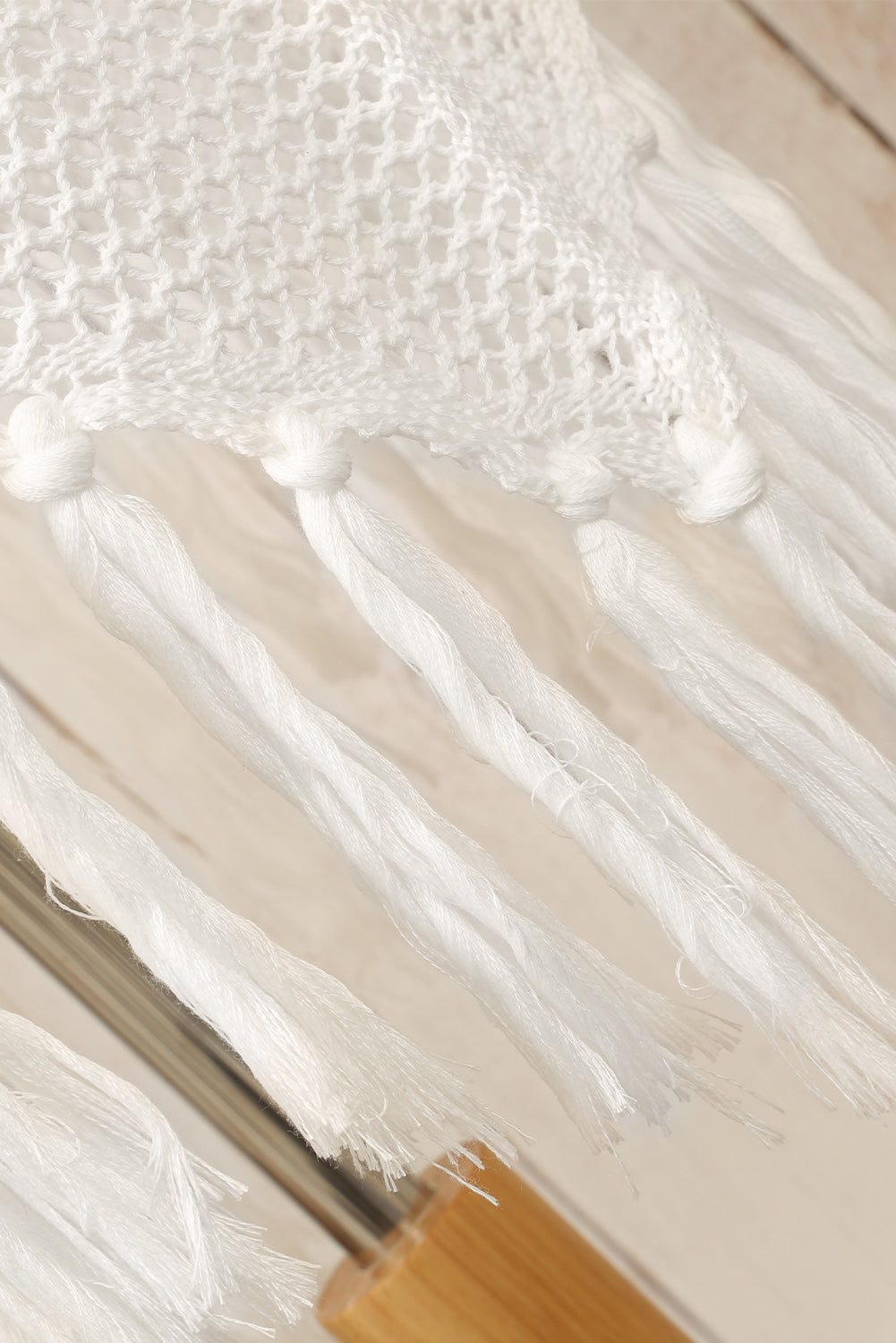 Women's Dress Featuring Beach Hollow Tassel-Detail
