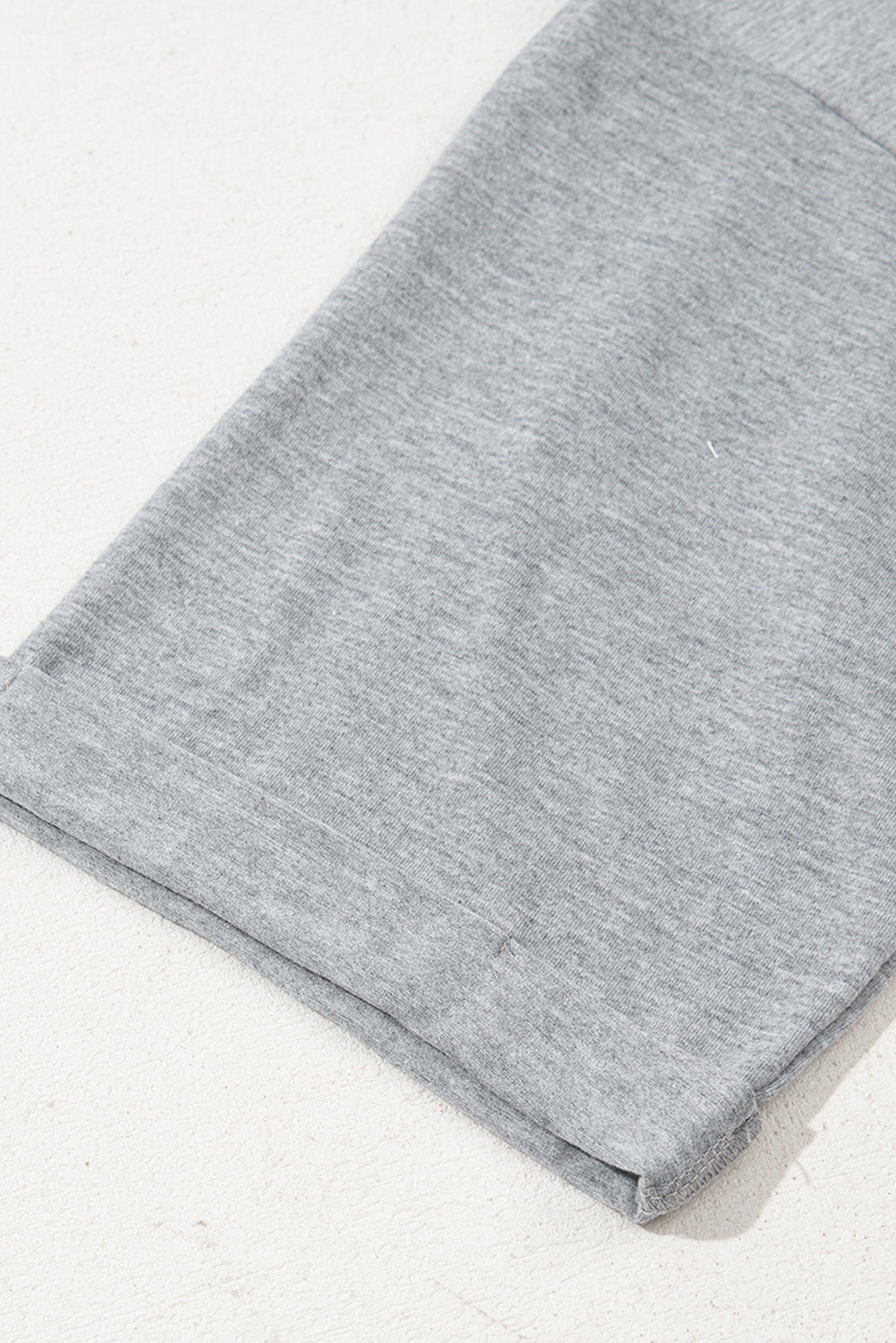 High Raglan Half Sleeve V Neck Oversized T Shirt