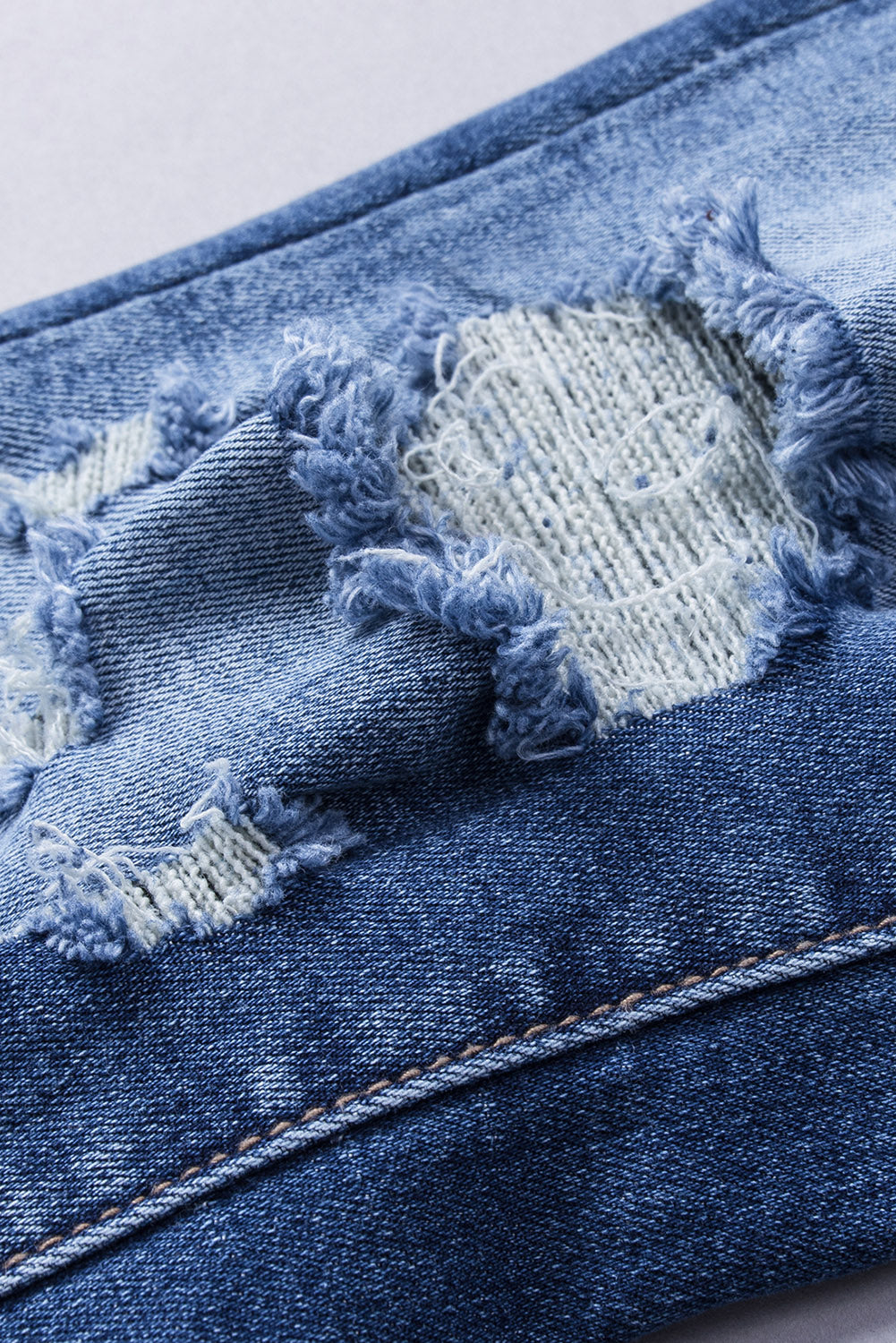 Women's Distressed Flare Jeans