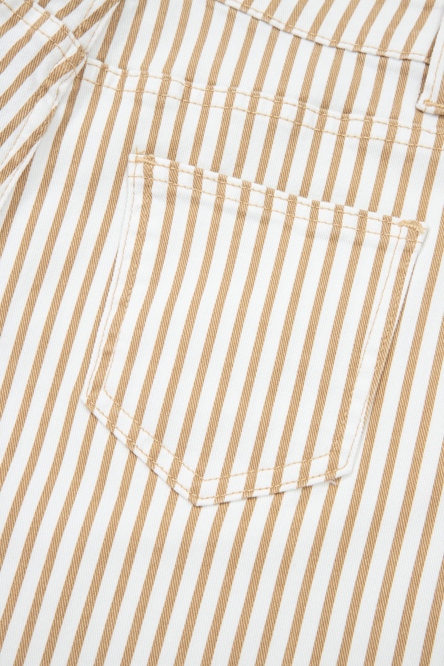 Barrel Stripe Everyday Jeans in Khaki