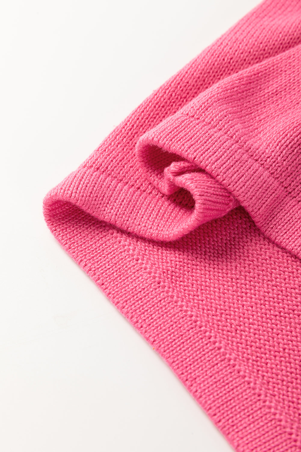 Contrast Detail Trim Pearl Knit Top Tank Top