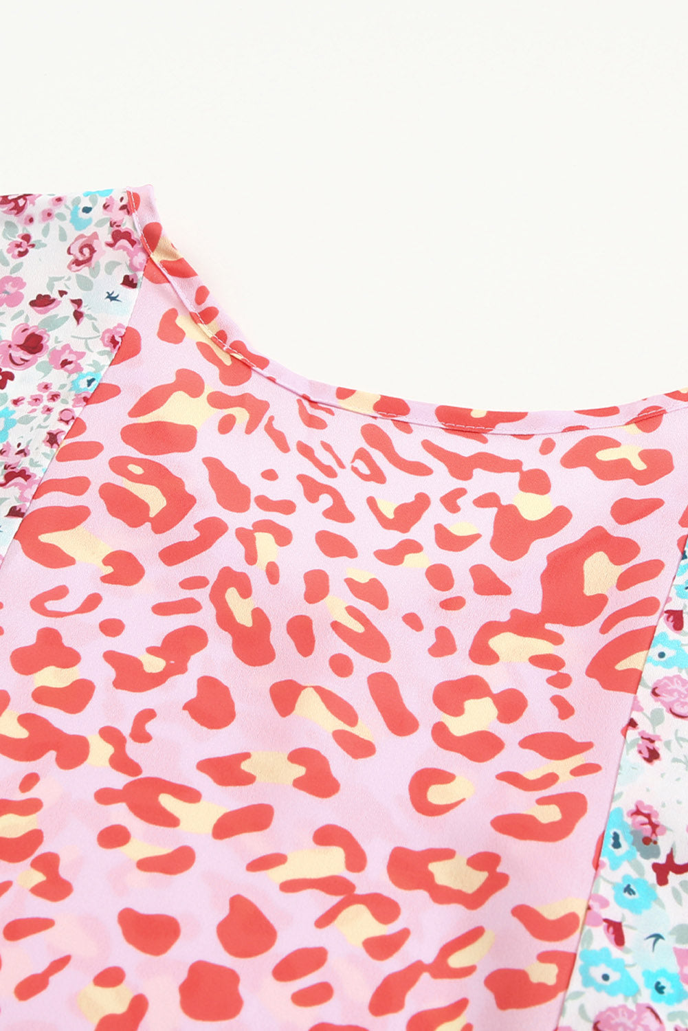 Top for Women Animal Floral-Print Mix Print Cape