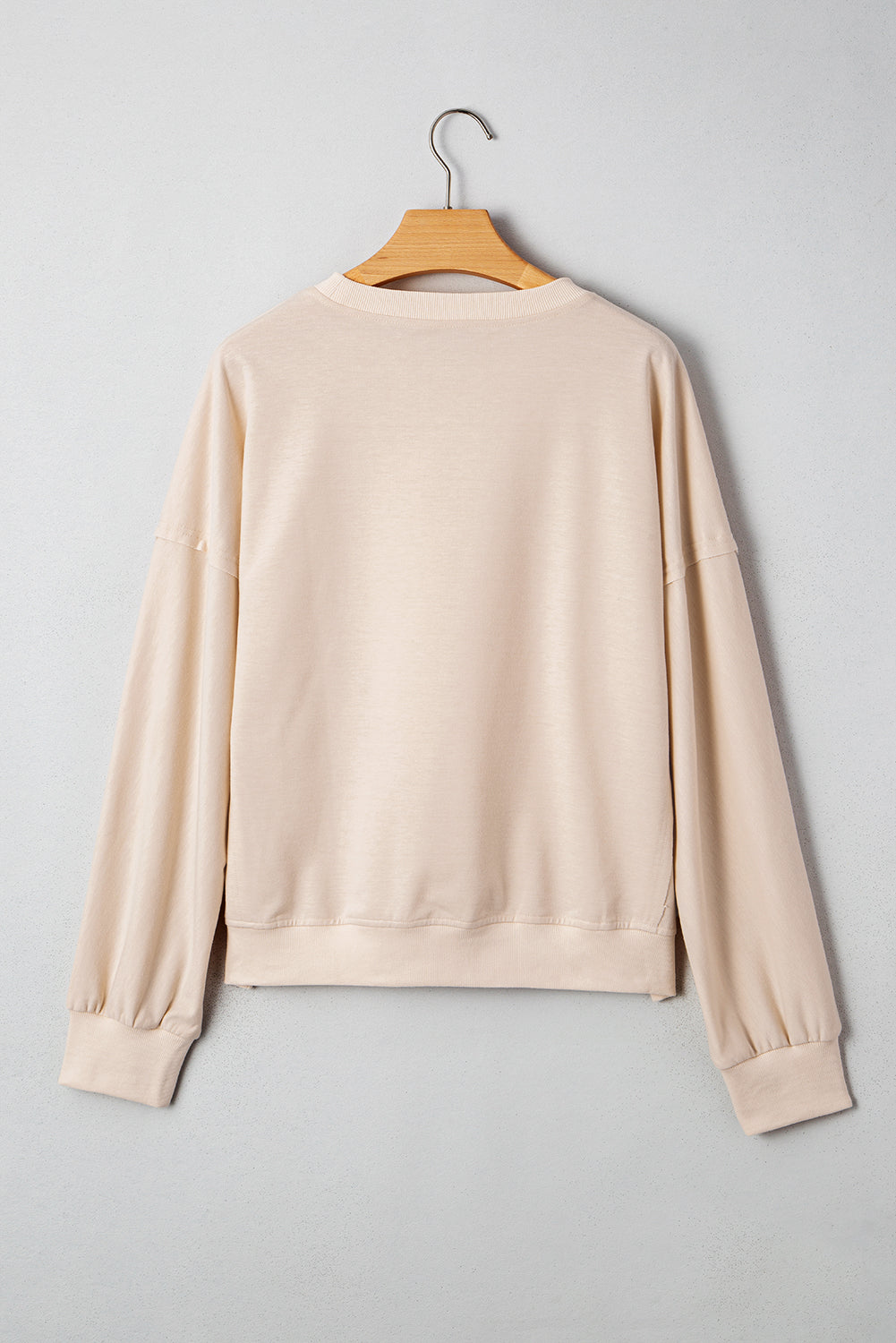 Edge Flower Raw Flower Patch Drop-Shoulder Everyday Top