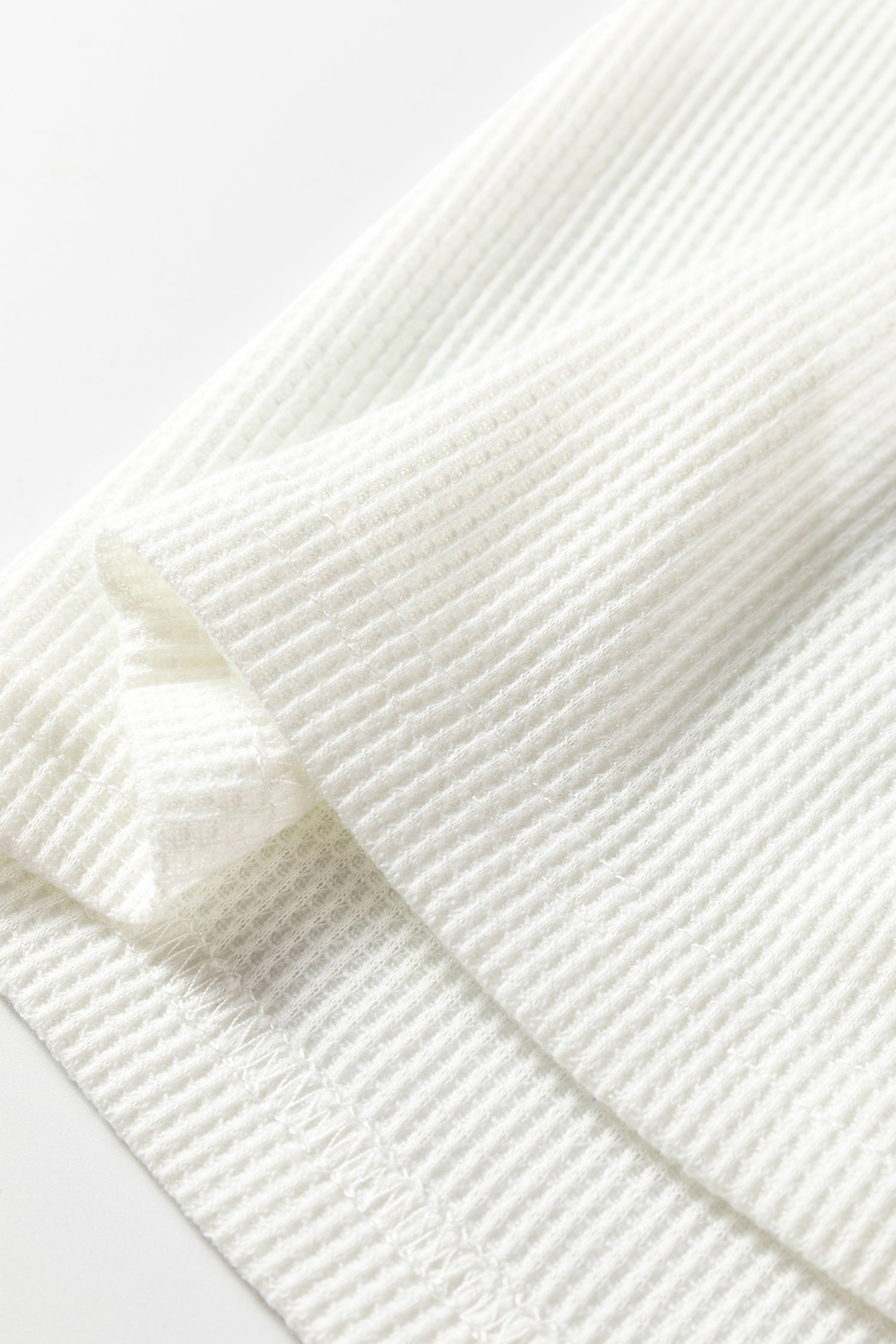Lace Long-Sleeved Textured Pullover Style