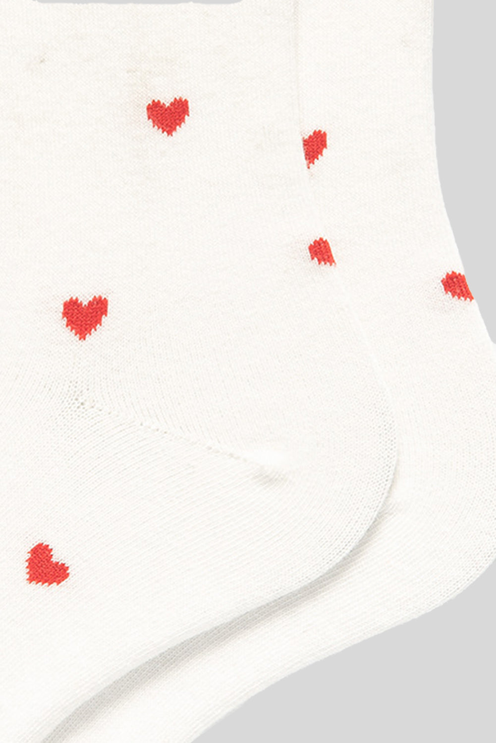Valentines Heart Pattern Crew Socks