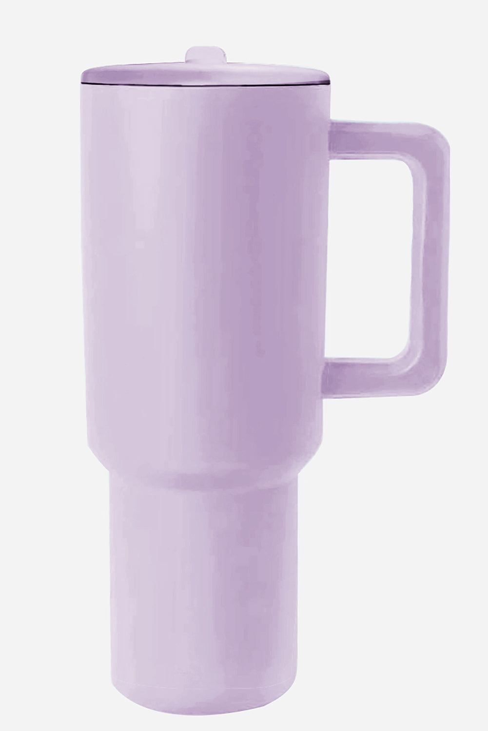 Frosted Stainless Handle Large Vacuum Cup with Straw 40oz Style