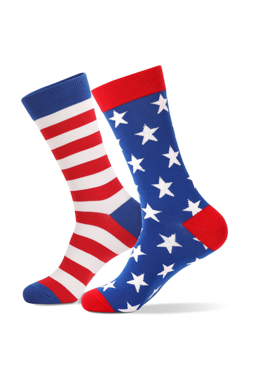 American Soft Flag Pattern Knit Socks