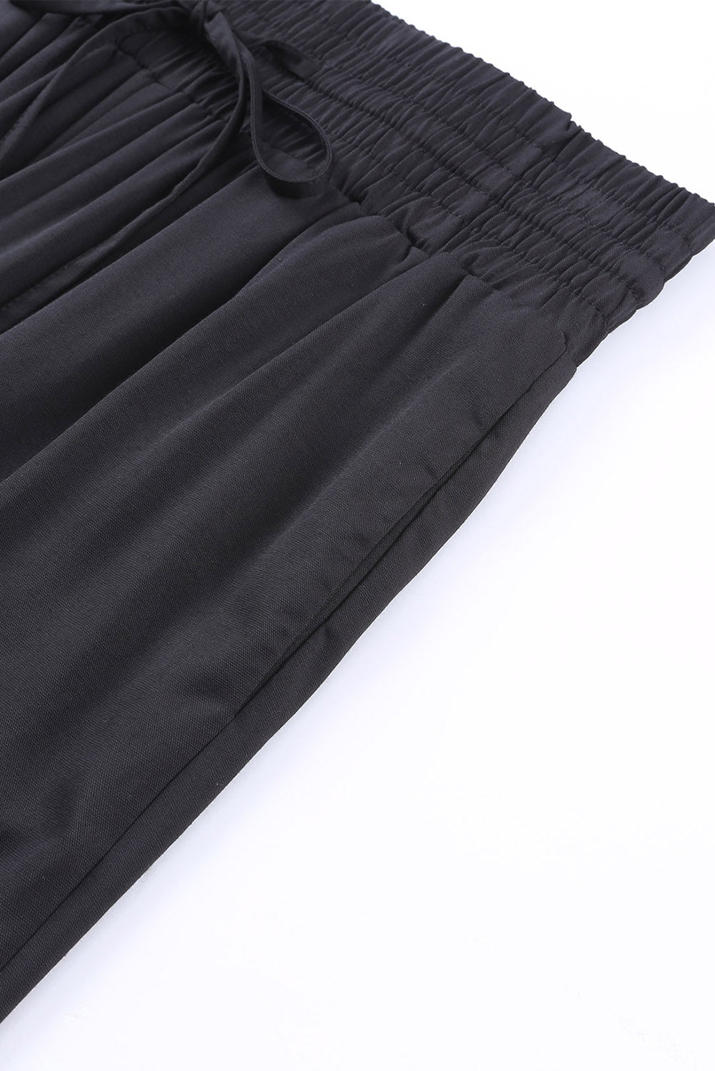 Women's Leg Pants with Everyday Wide Drawcord Elastic Waist