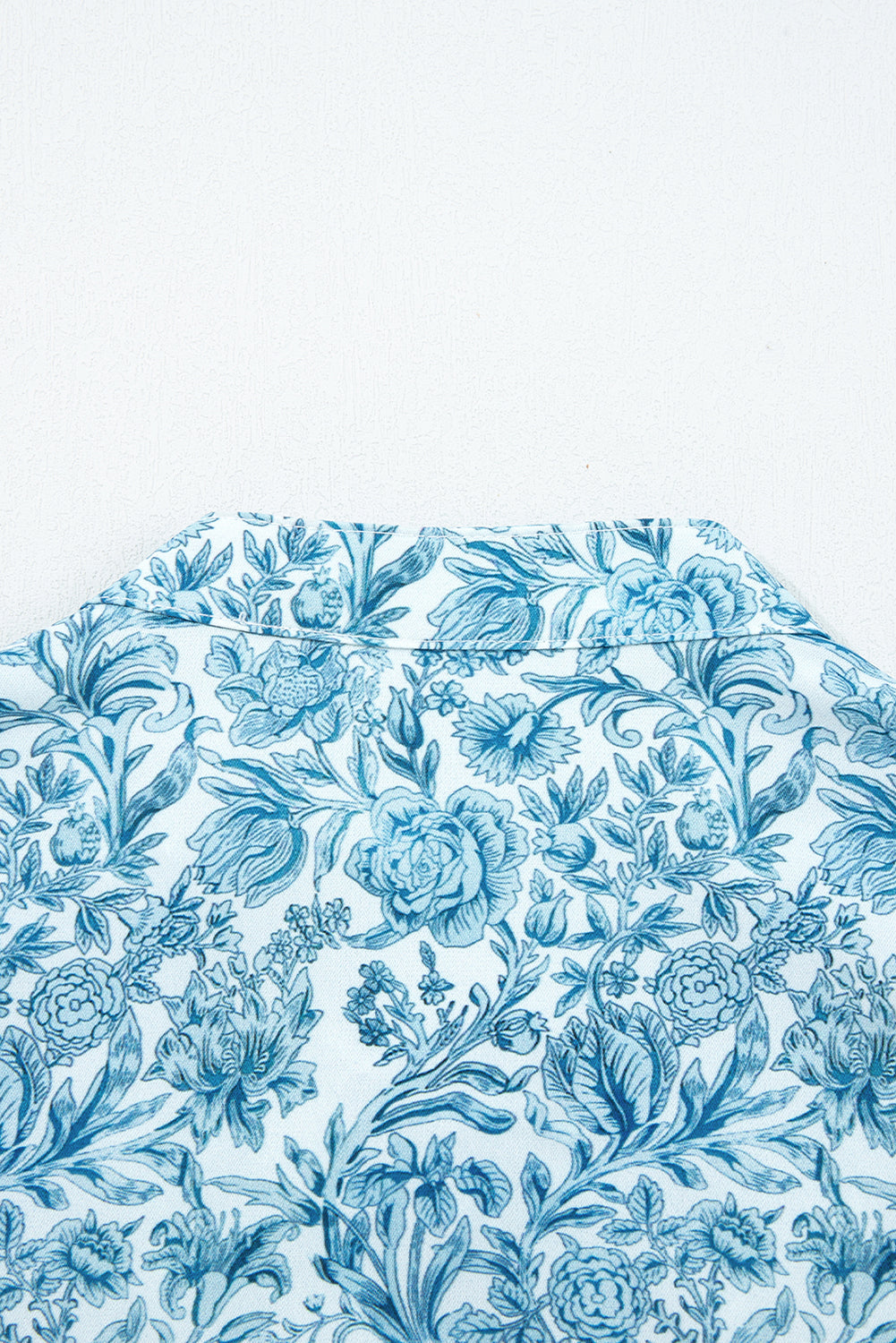 Floral All Over Puff Sleeve Shirt