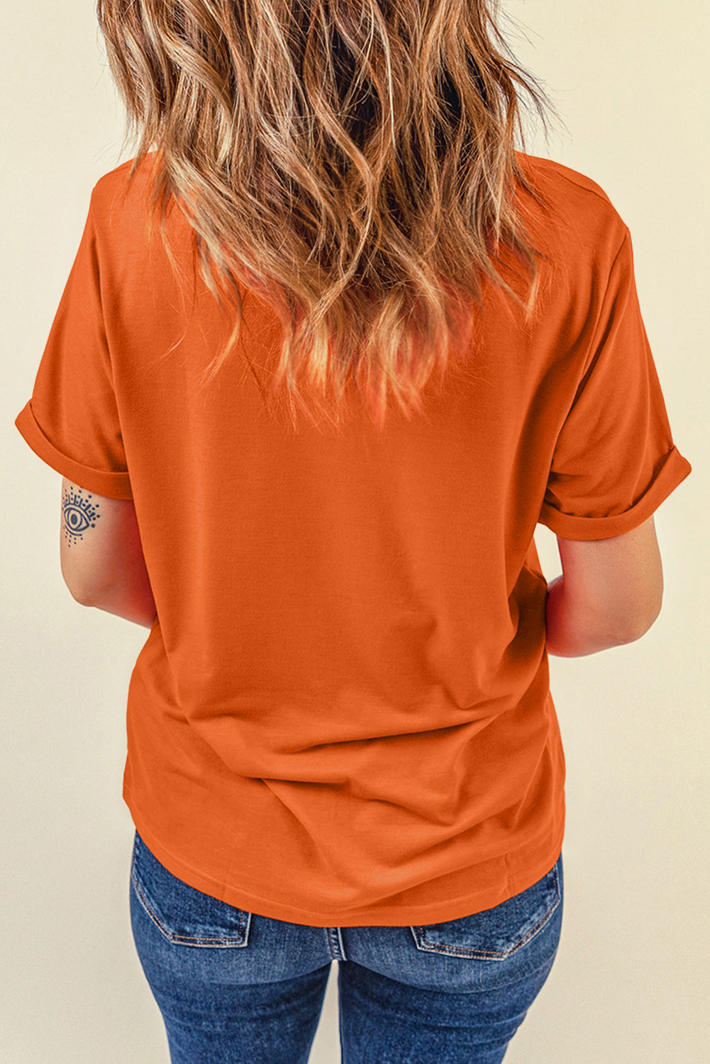 Everyday Plain Crew-Neck Tee