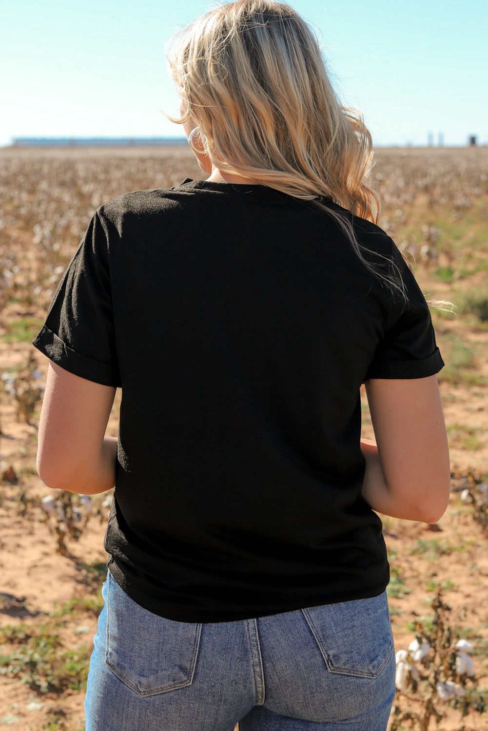 T-shirt graphique croisé à imprimé animal