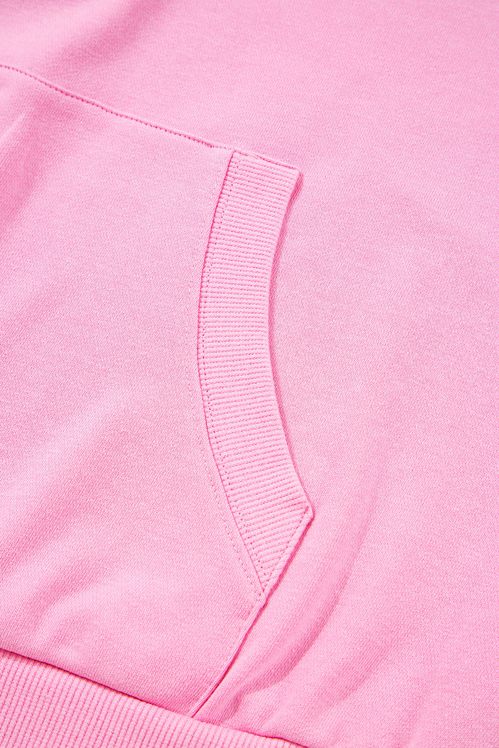 Patchwork Kangaroo Checkered Kangaroo Pocket Half Zip Hoodie