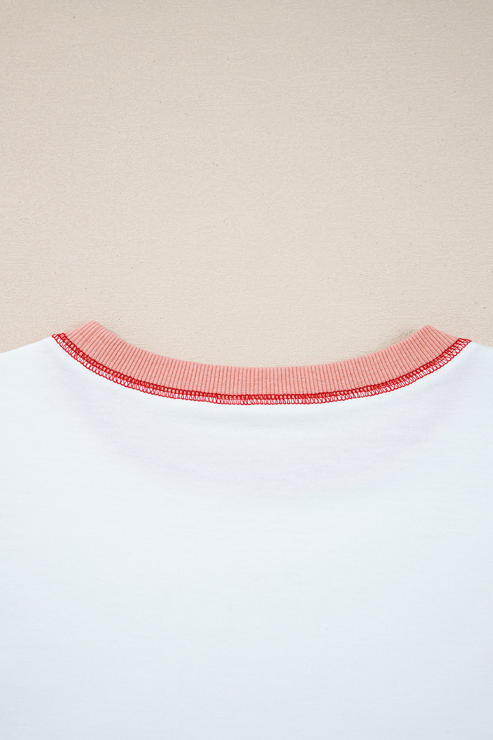 Colorblock Stitching Patchwork Contrast Oversize Sweatshirt