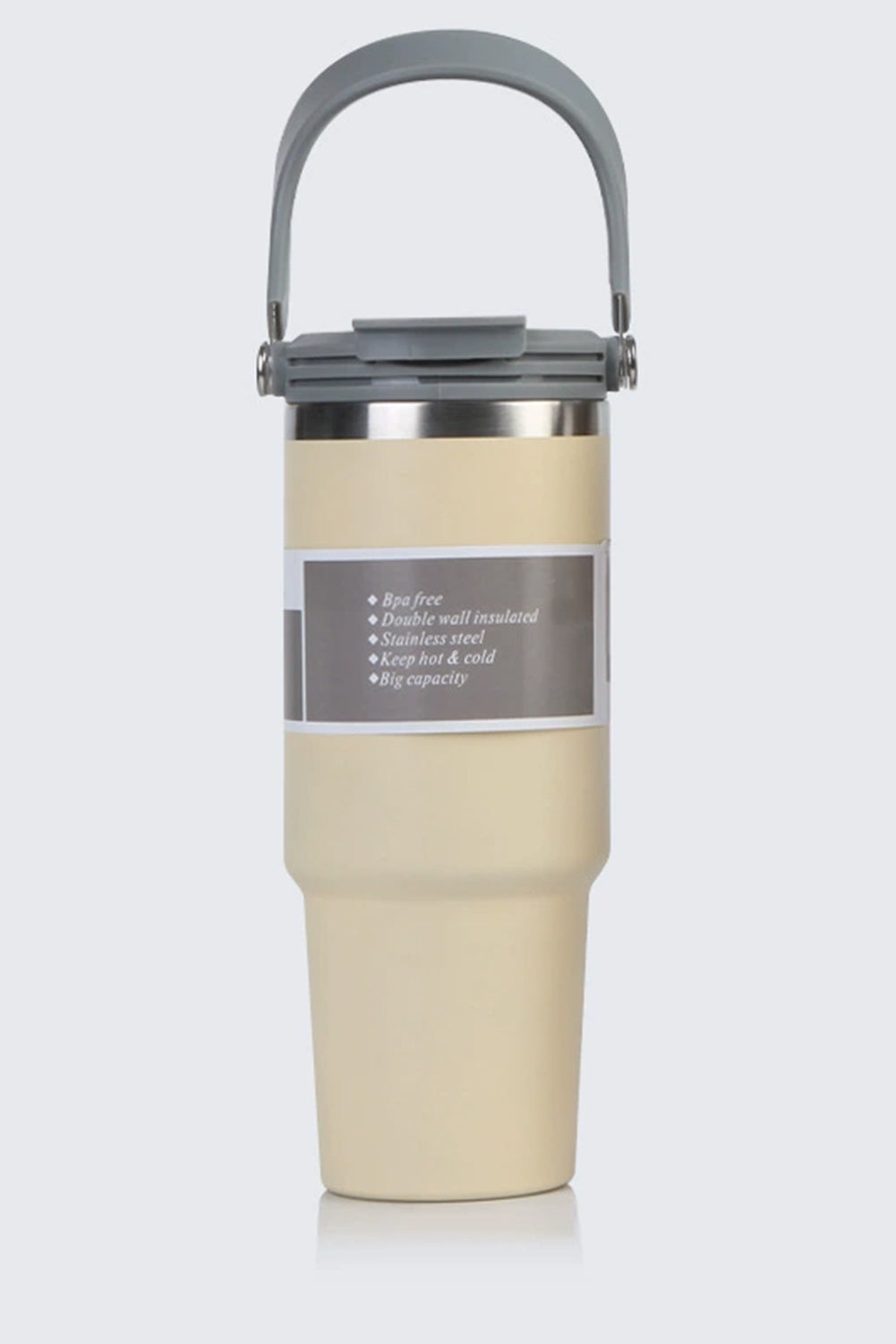 Insulated Vacuum Minimalist Vacuum Cup with Handle 30oz
