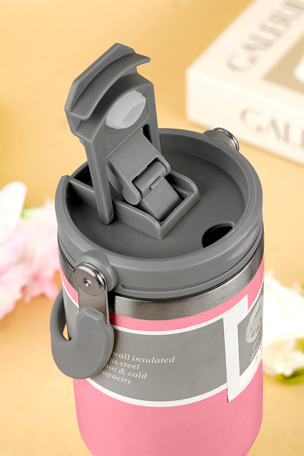 Insulated Vacuum Minimalist Vacuum Cup with Handle 30oz Style