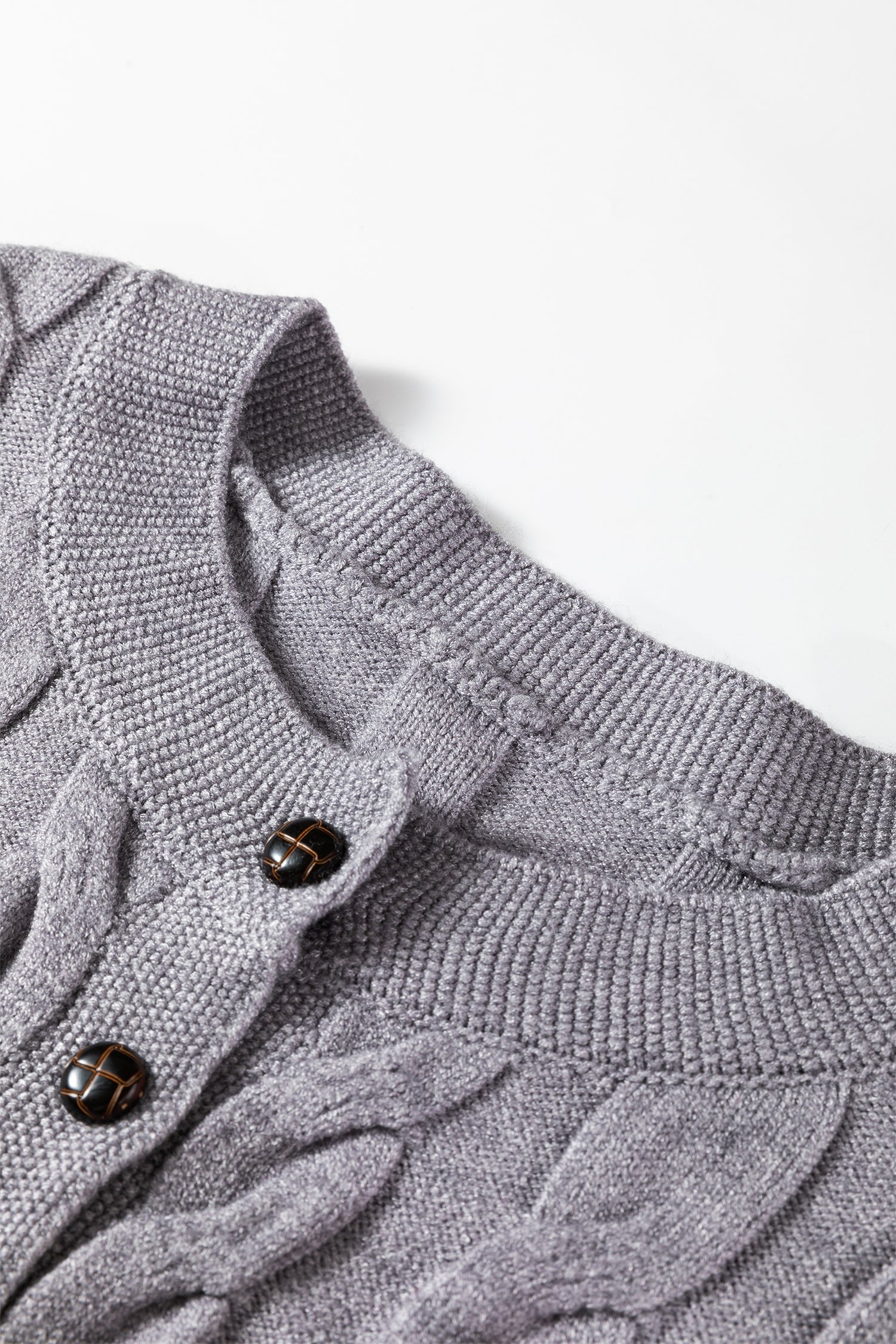 Knit High Cable Cardigan Knit Top