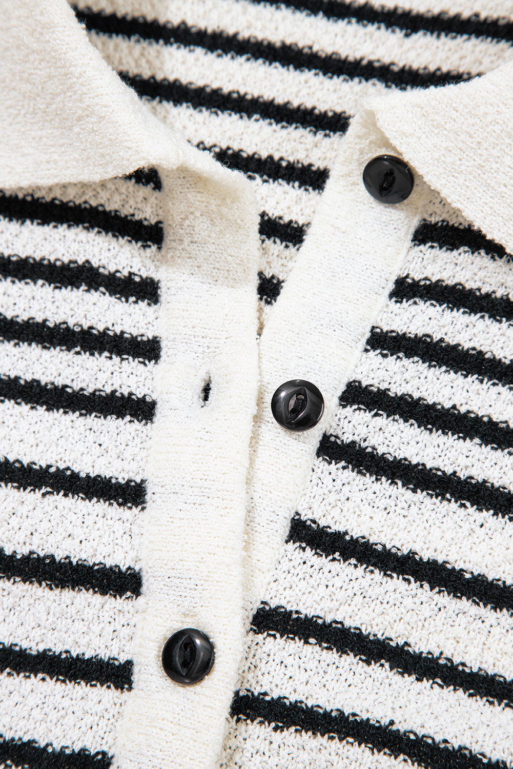 Black Mixed Striped Bodycon Sweater Dress