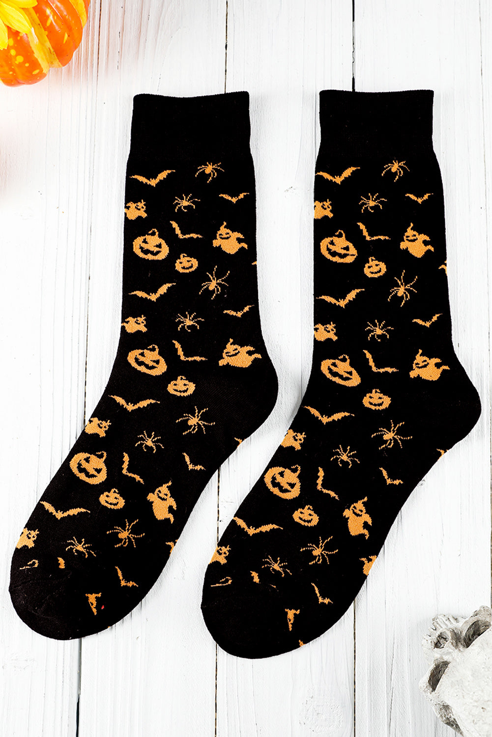 Season Halloween Spooky Halloween Element Print Socks