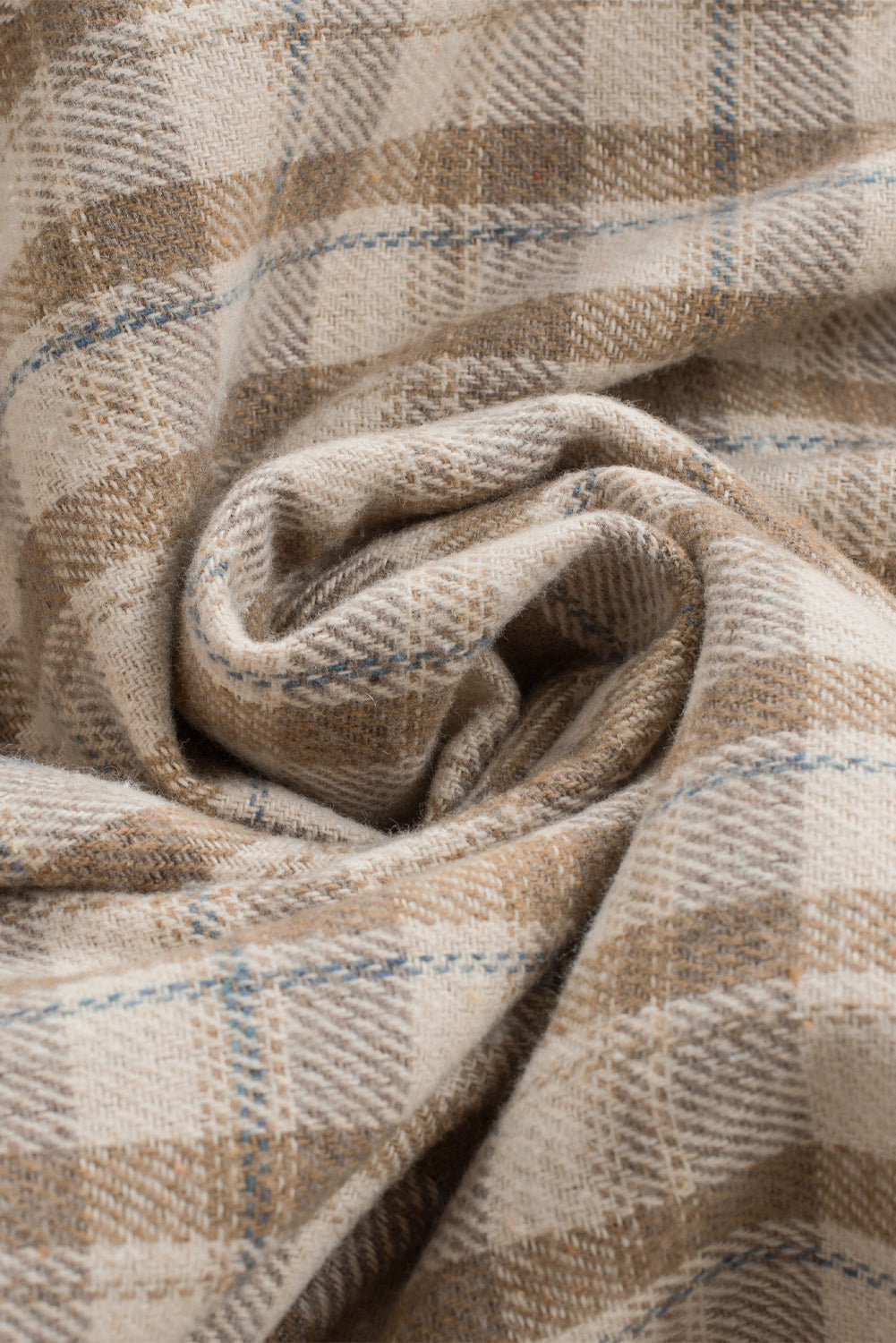 Women's Shacket Featuring Sherpa Lined Hooded Plaid Pattern