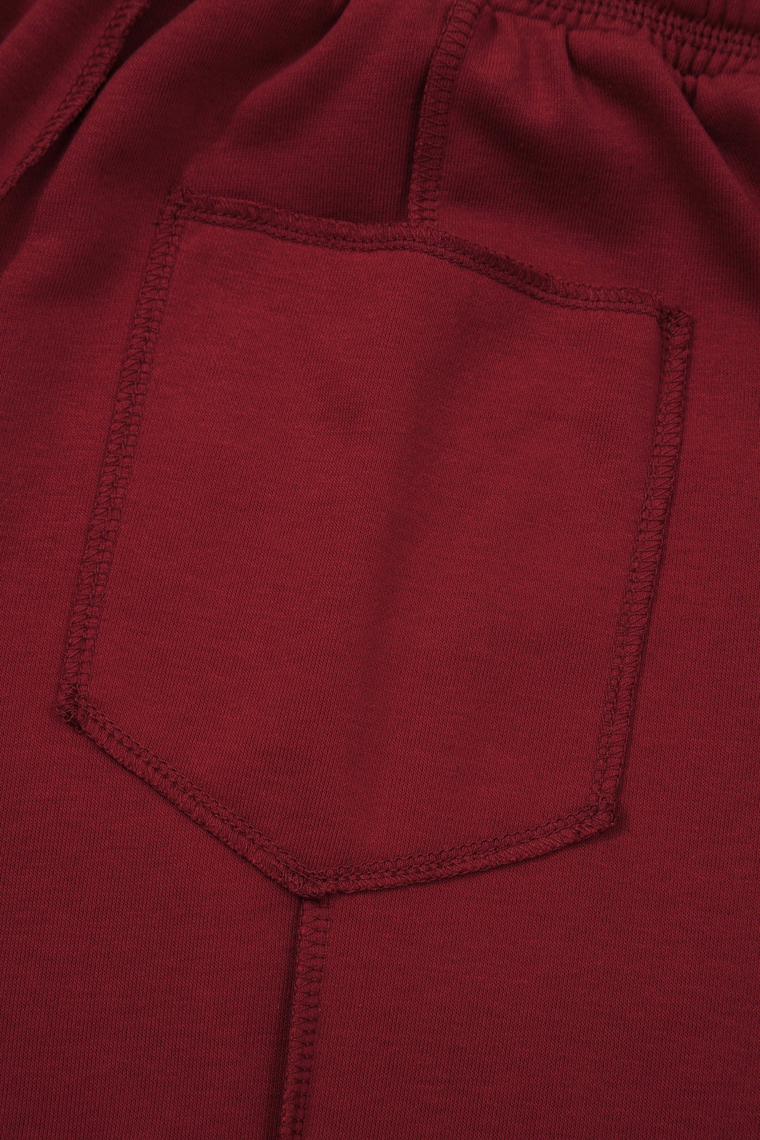 Racing Boxy Red Drop-Shoulder Tee and Barrel Pants Set