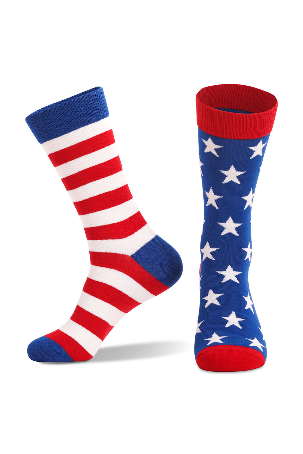 American Soft Flag Pattern Knit Socks