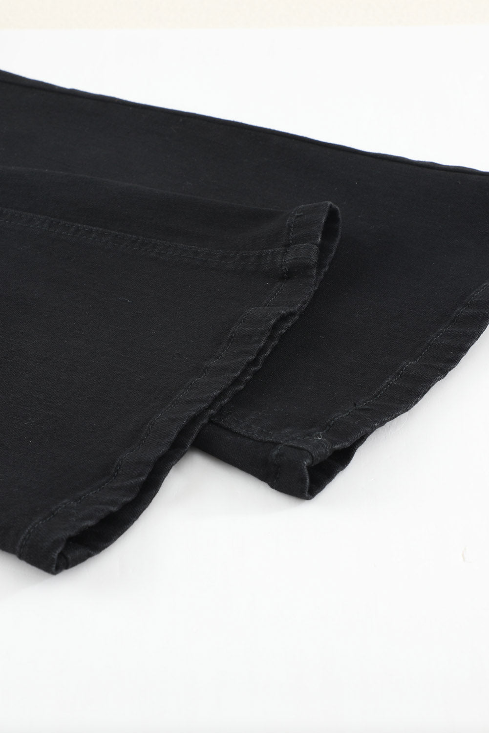 Jeans for Women Wash Vintage Black Wide-Leg