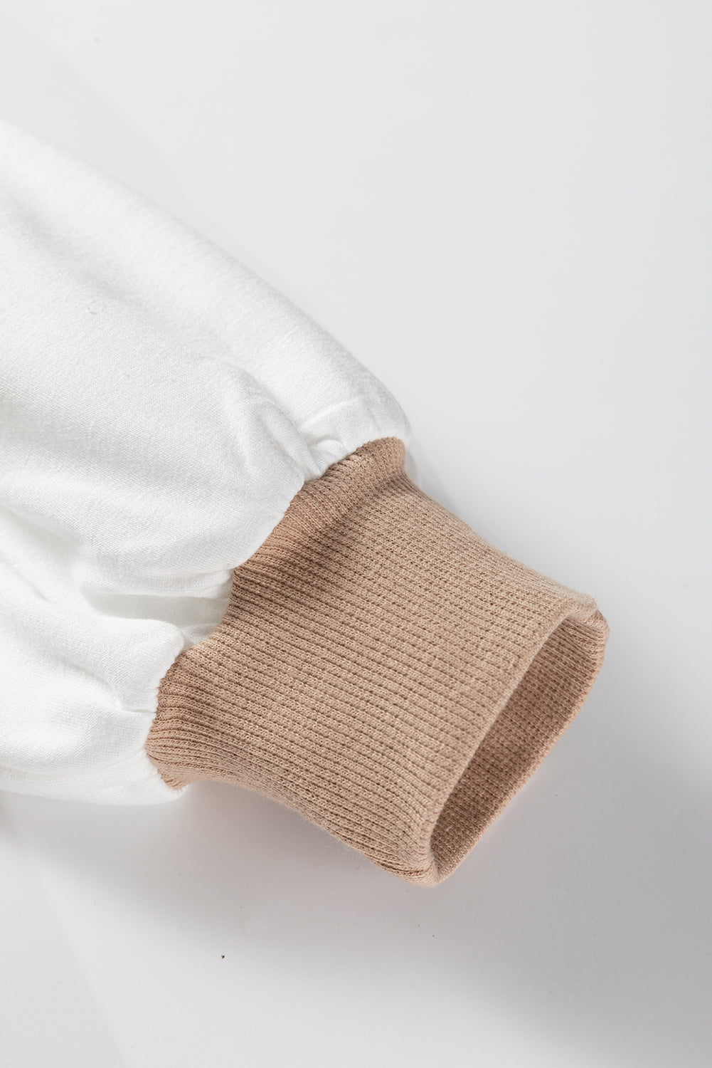 Colorblock Patchwork Contrast Stitching Oversize Sweatshirt