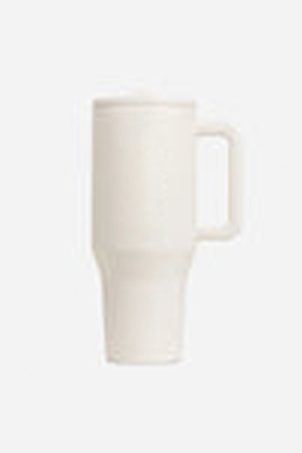 Frosted Stainless Handle Large Vacuum Cup with Straw 40oz