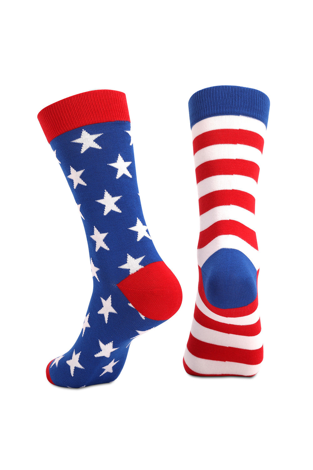 American Soft Flag Pattern Knit Socks